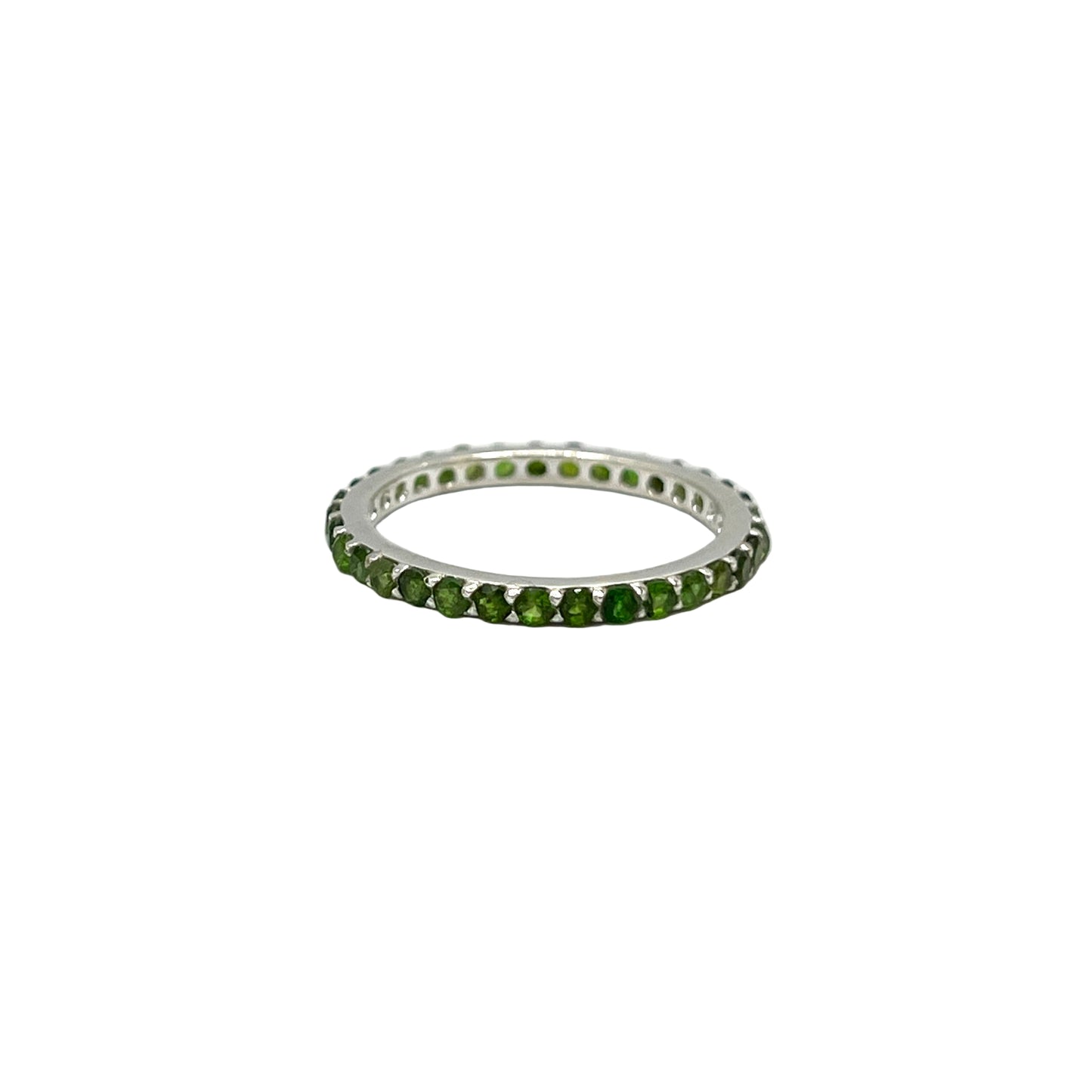 Infinity Gemstone Band Ring