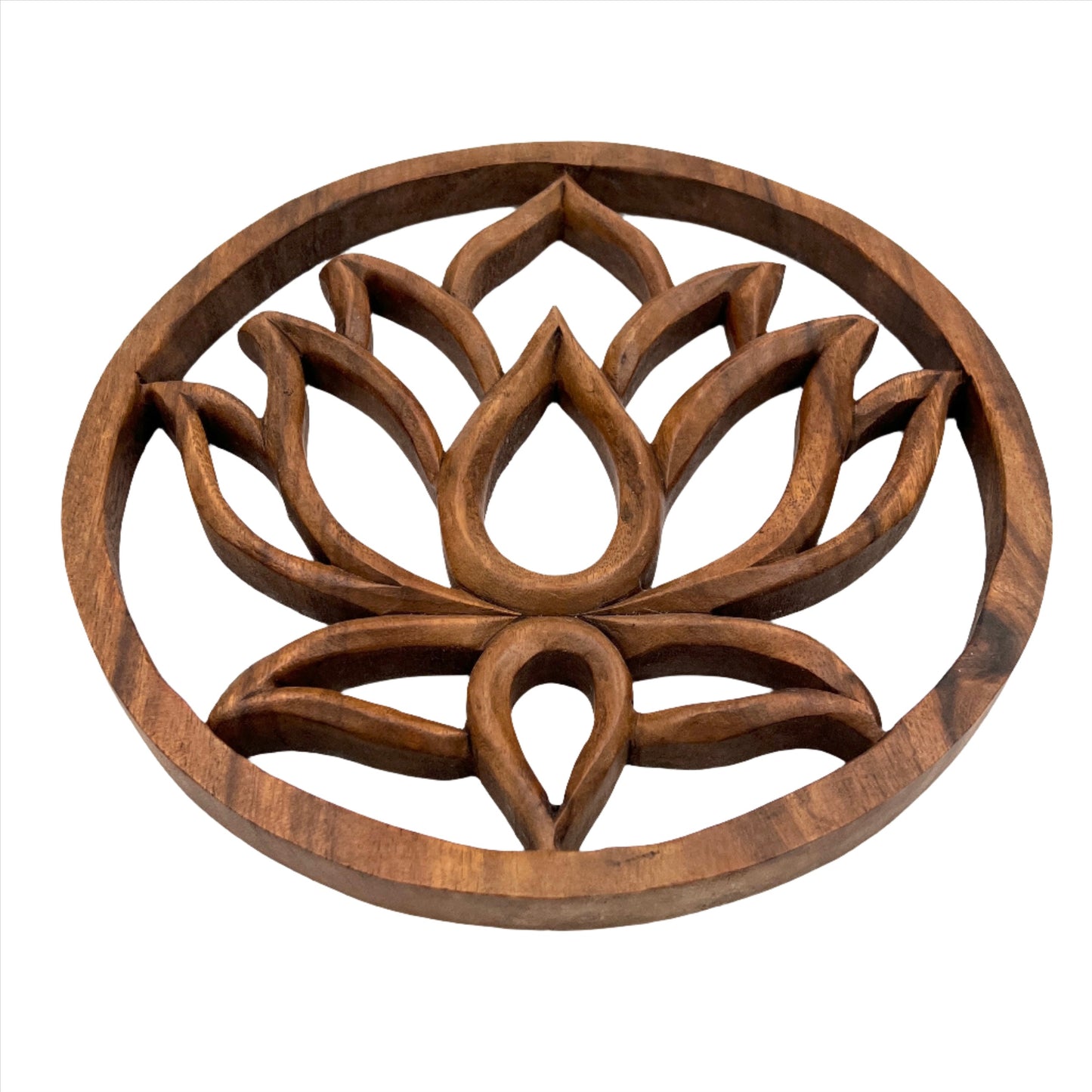 Lotus Flower Panel Carving
