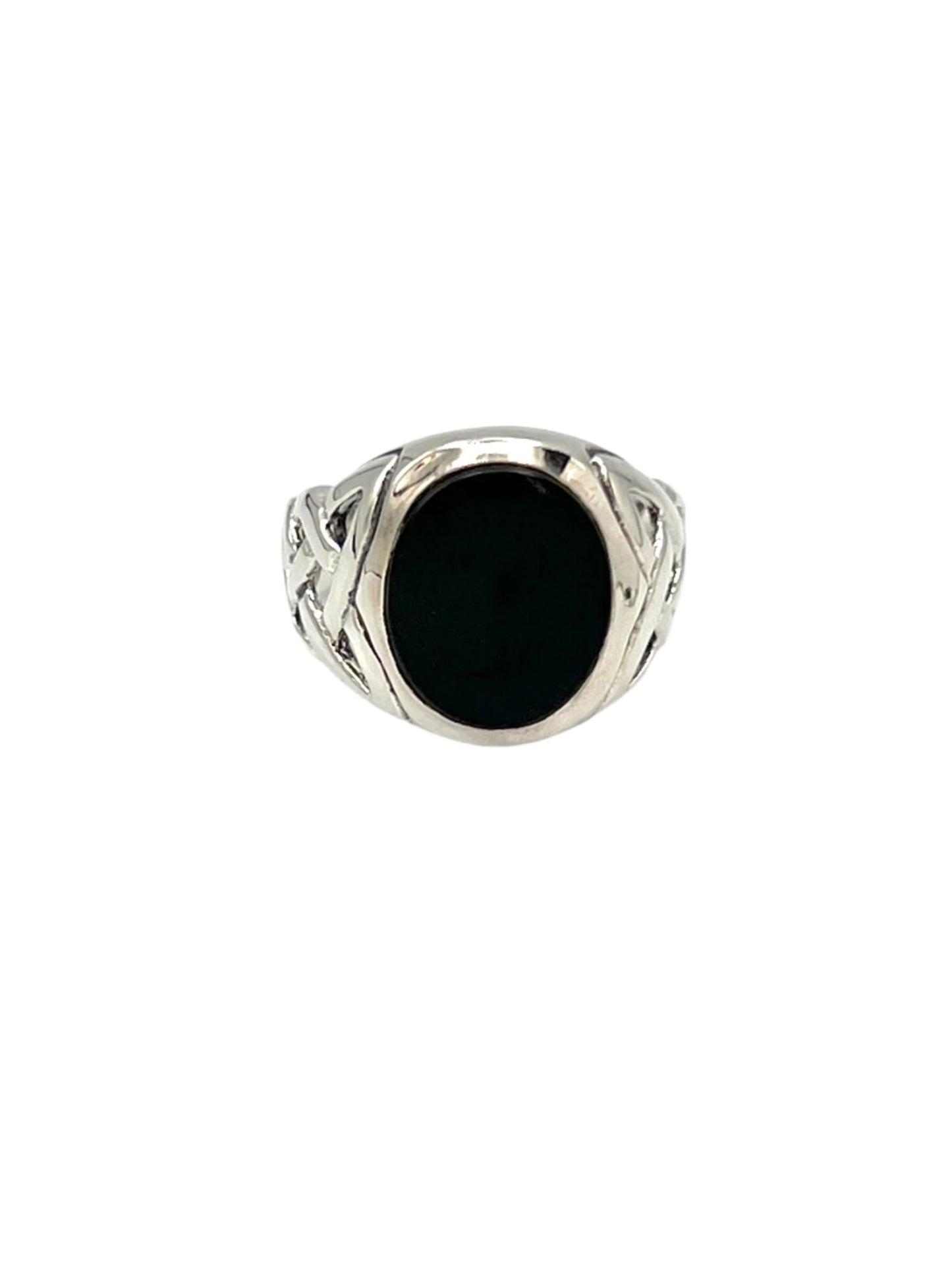 Sterling Silver Celtic Knot Gemstone Rings