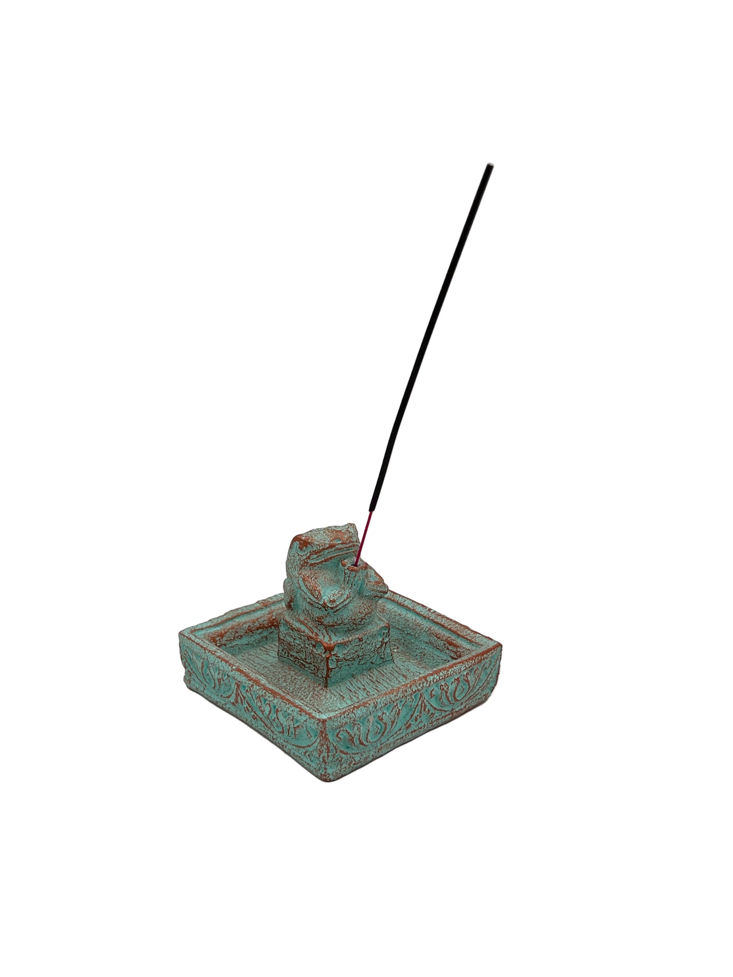 Praying Frog Incense Holder