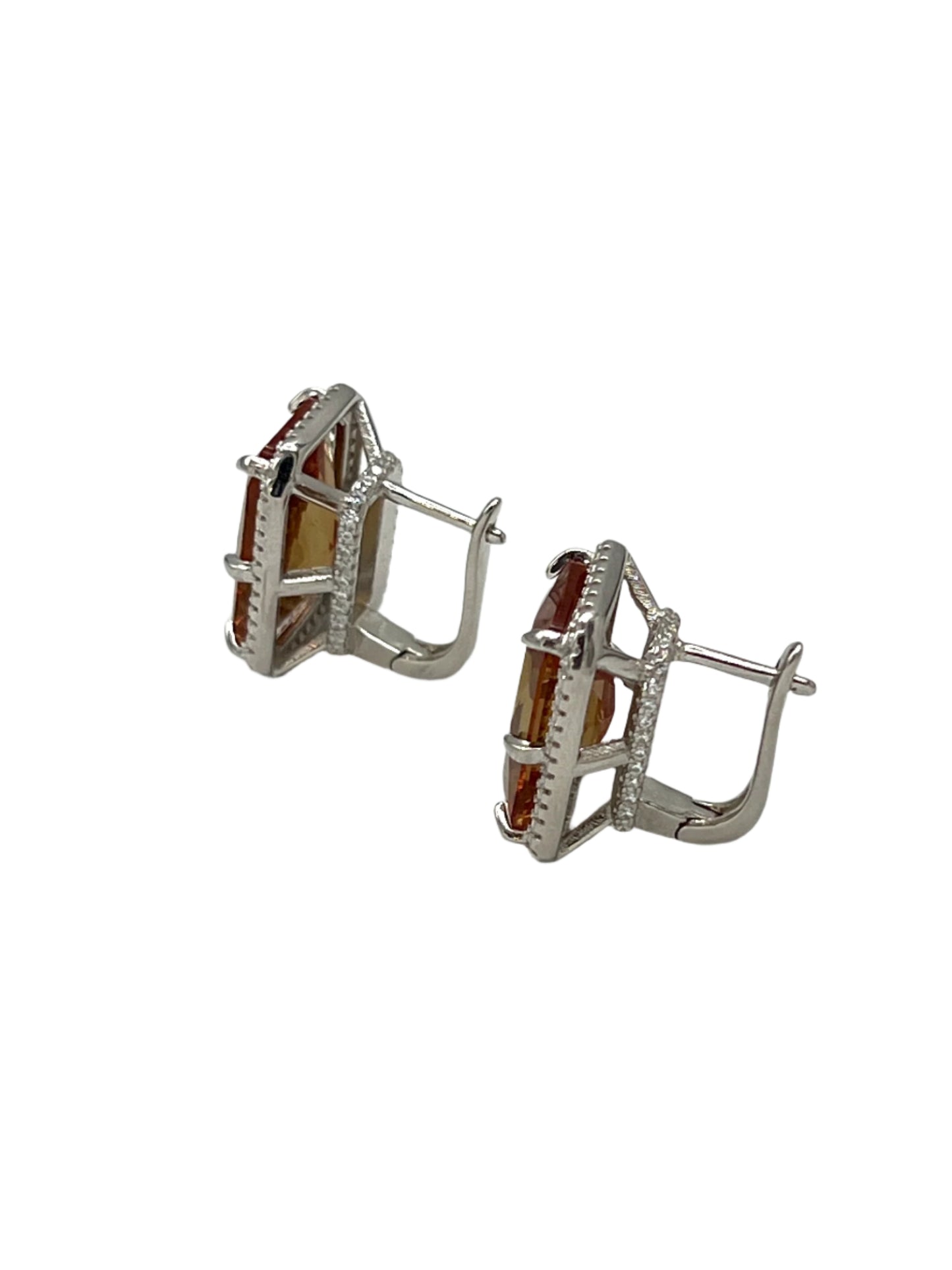 Silver Zultanite Faceted Earrings