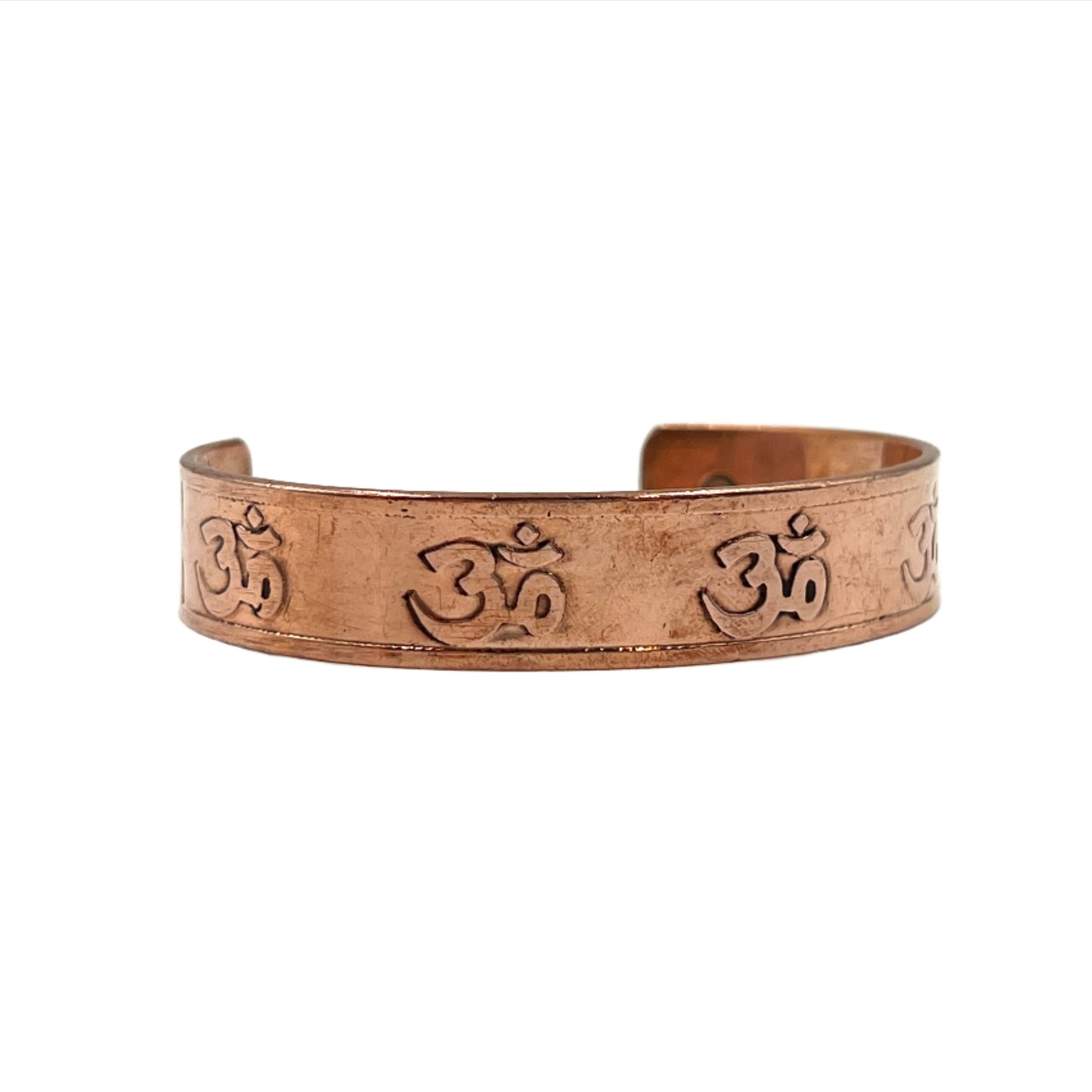 Om Copper Magnetic Bracelet