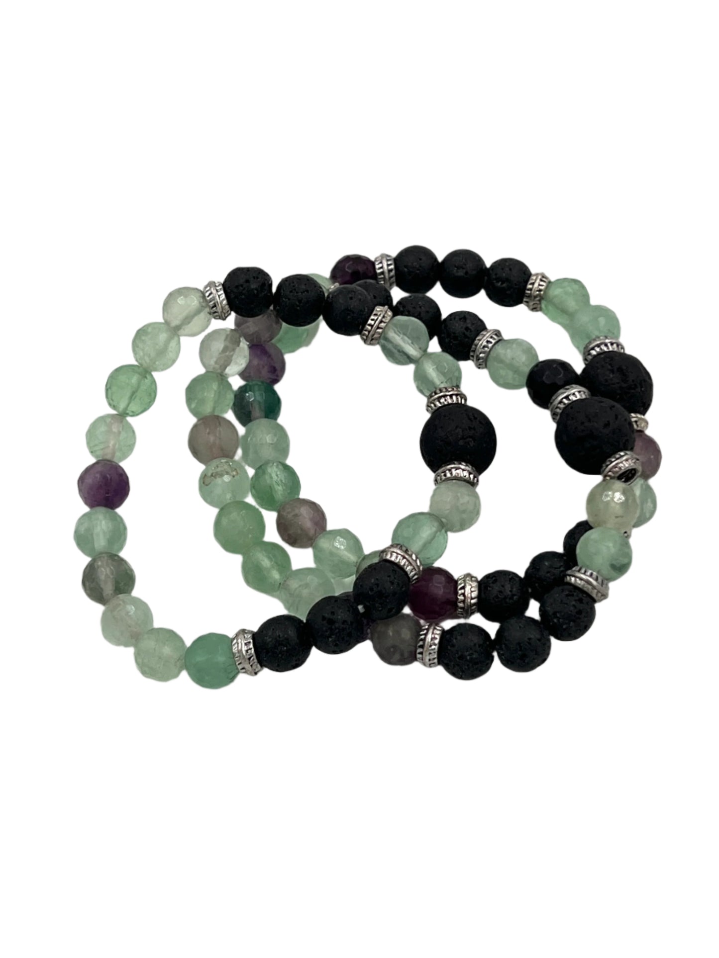 Fluorite Stretchy Bracelets