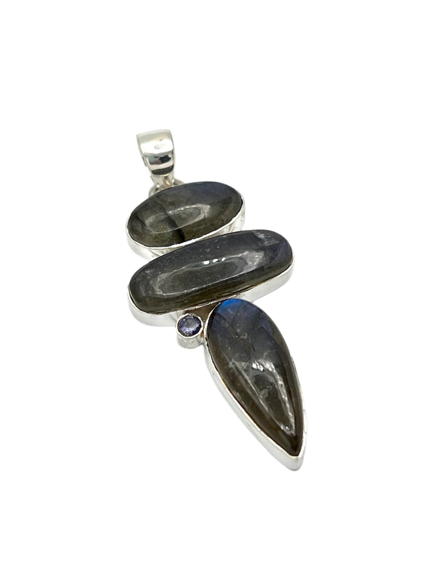 Sterling Silver Labradorite Pendants