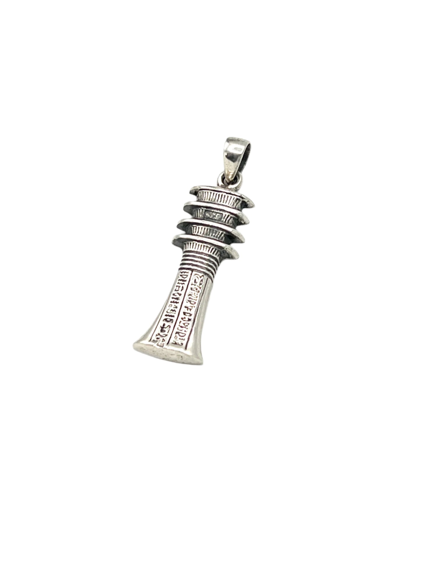 Silver Djed Pendants