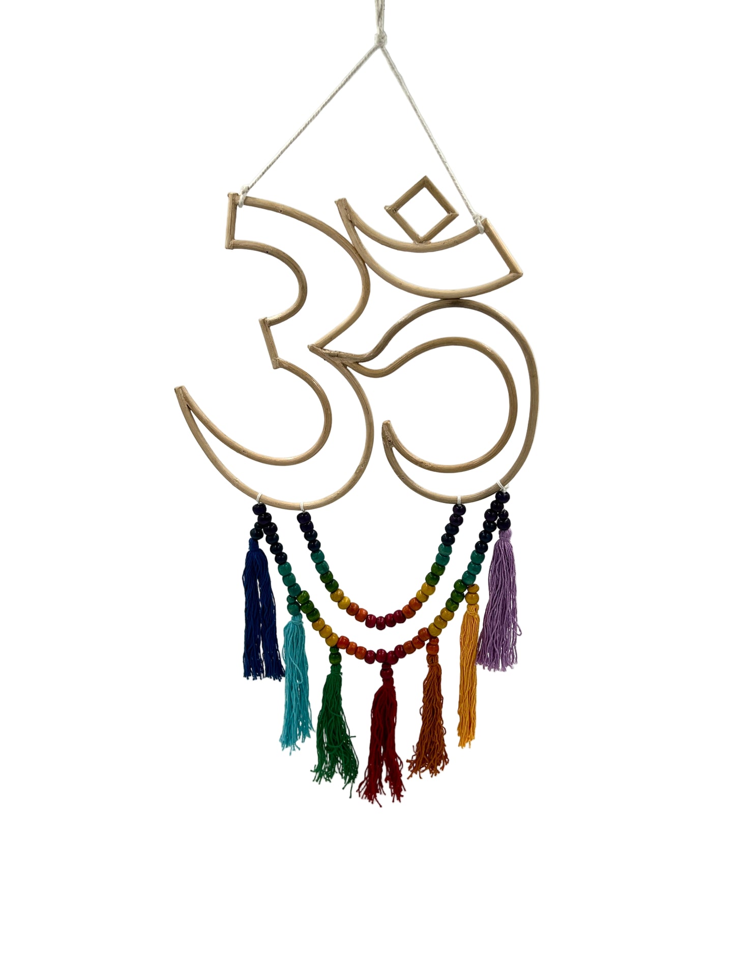 Rainbow Om Goddess Dream Catcher