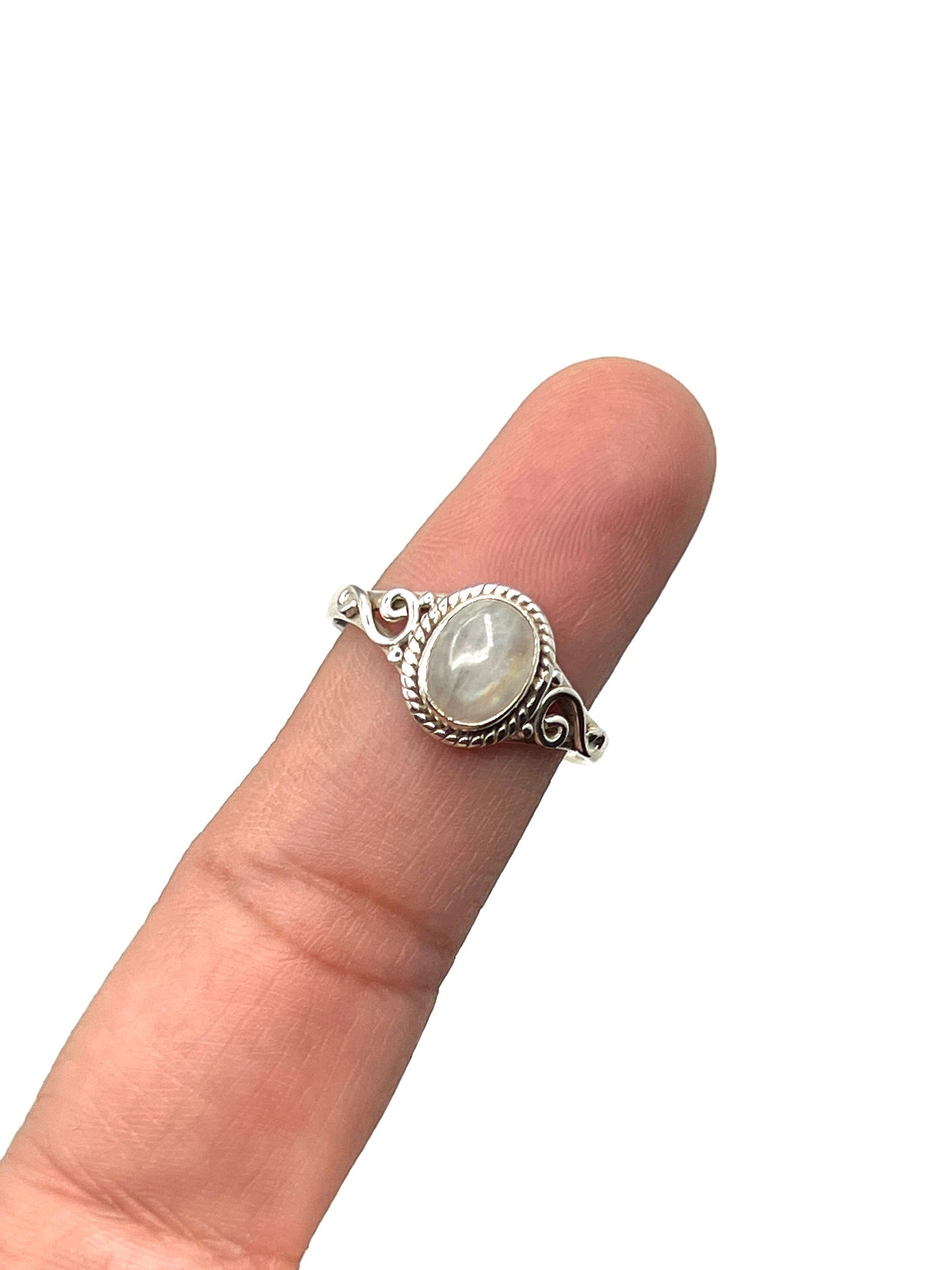 Swirl Gemstone Rings