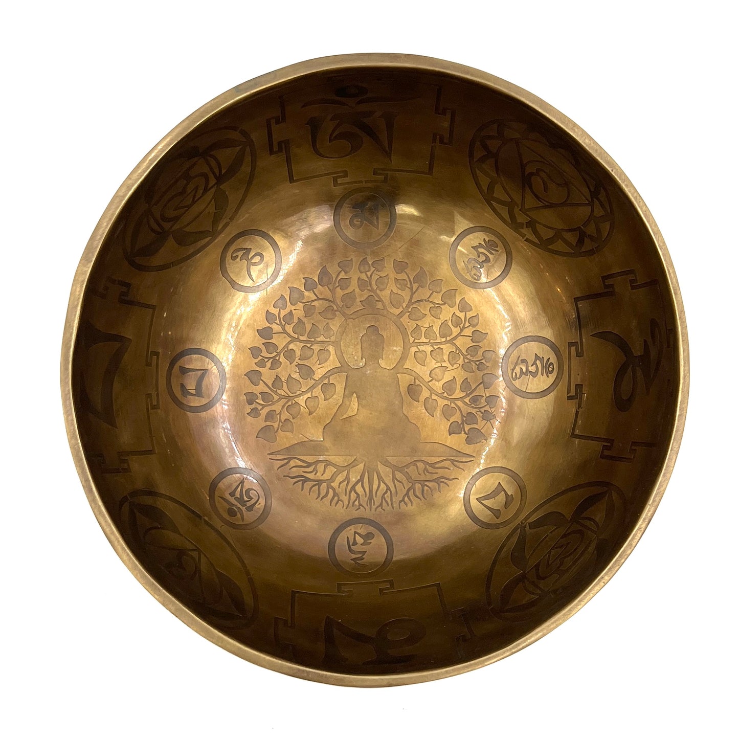 Hand Carved and Tuned Seven Metal Indian Singing Bowls