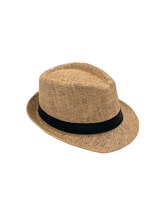 Woven Fedora Hat