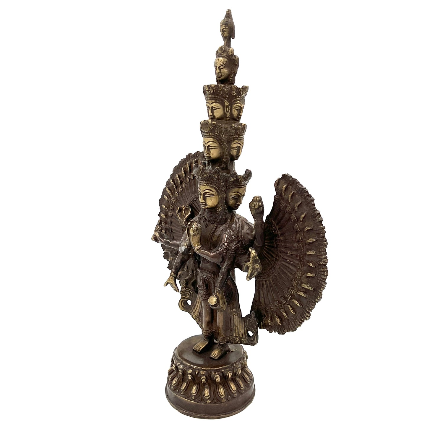 Hand Finished Brass Avalokitesvara Statues