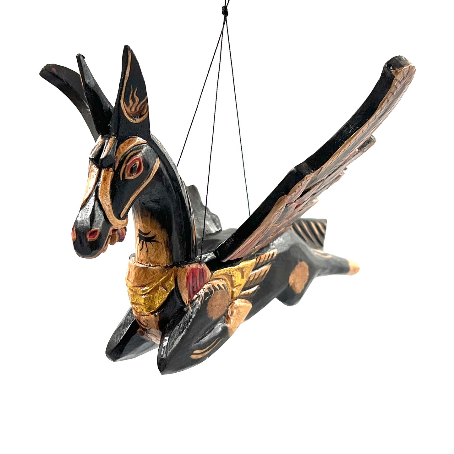 Hand Carved Flying Horse Spirit Chasers