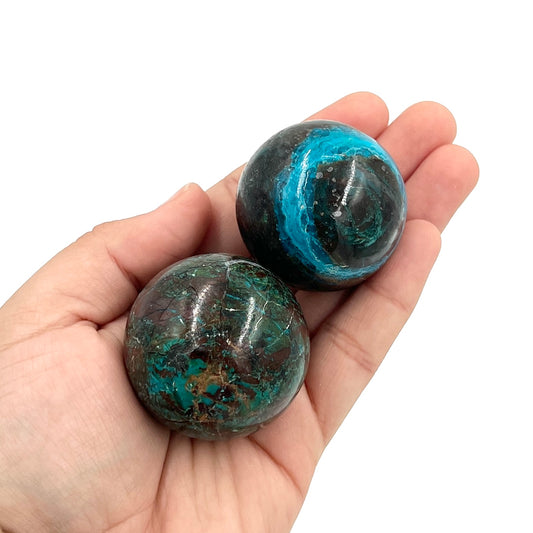 Chrysocolla Spheres