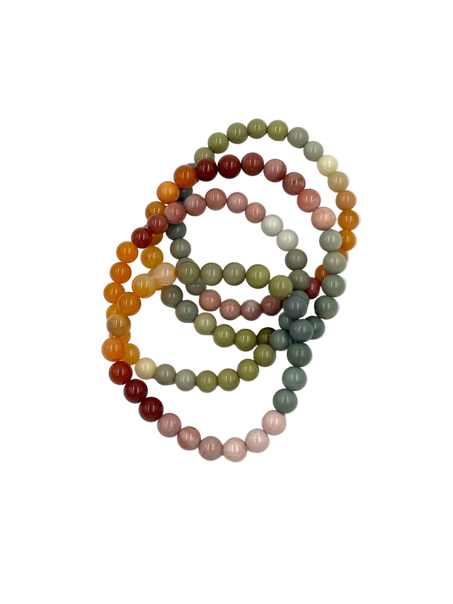 Rainbow Jasper Beaded Bracelet