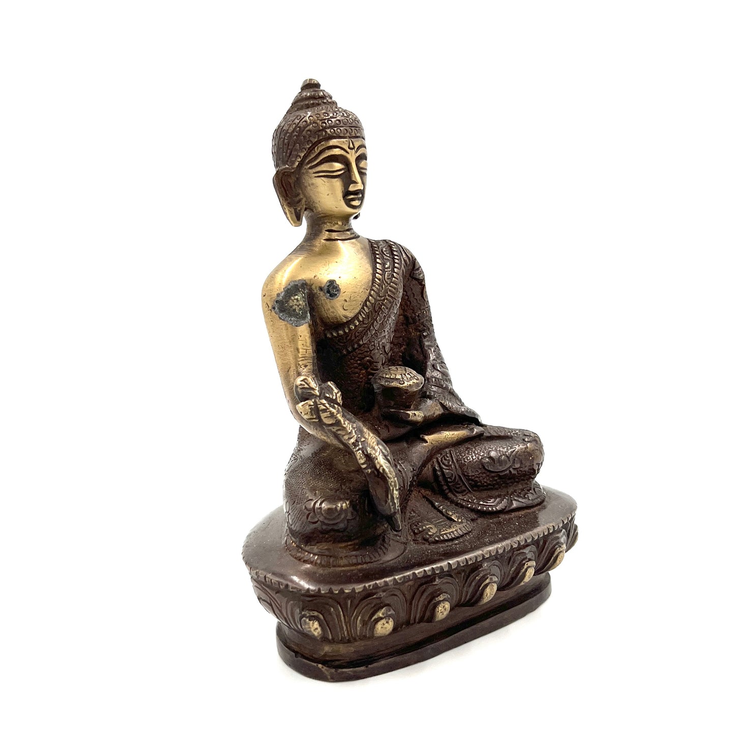 Hand Finished Brass Medicine Buddha Statues