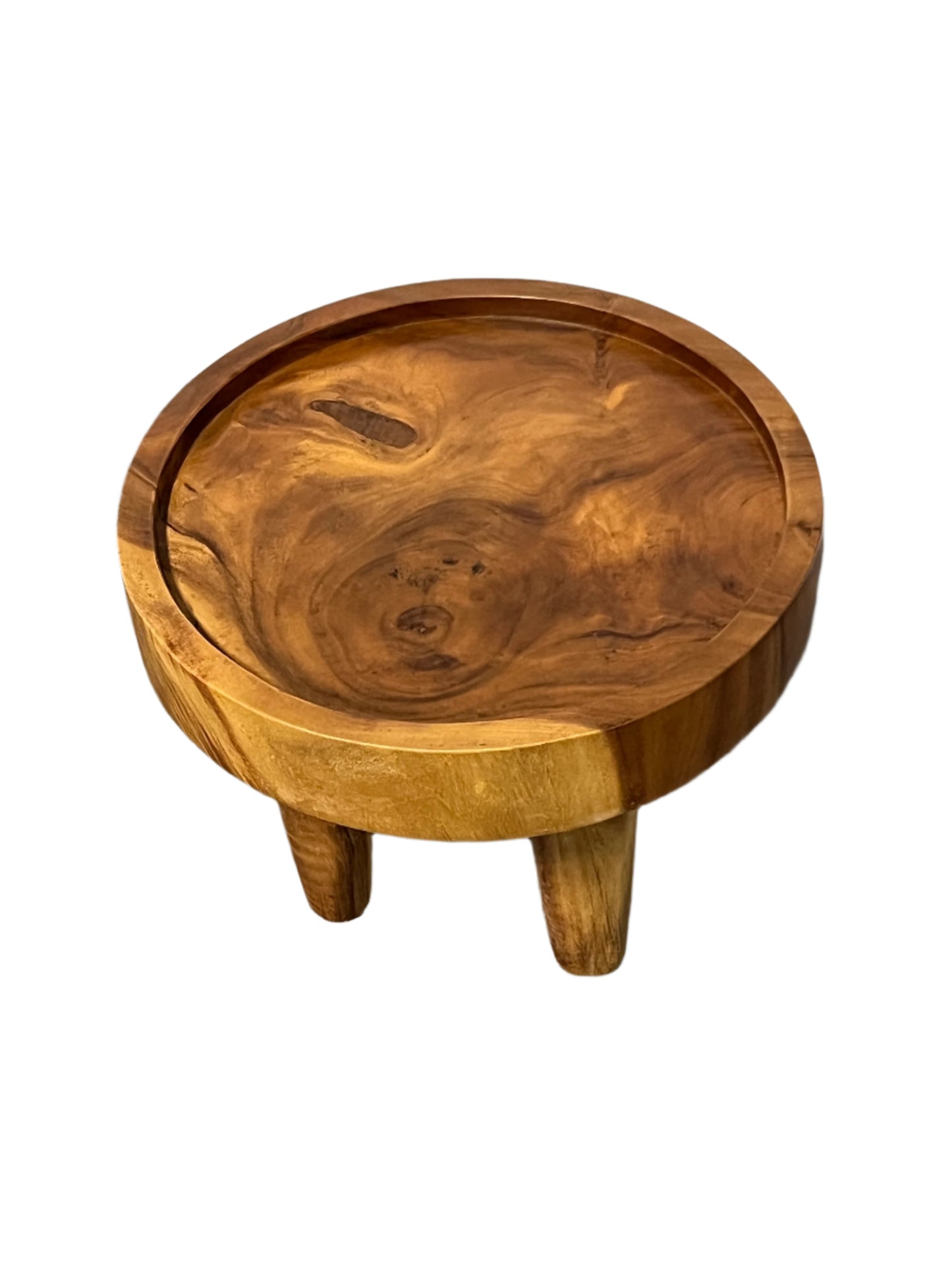Small Teakwood Serving Table
