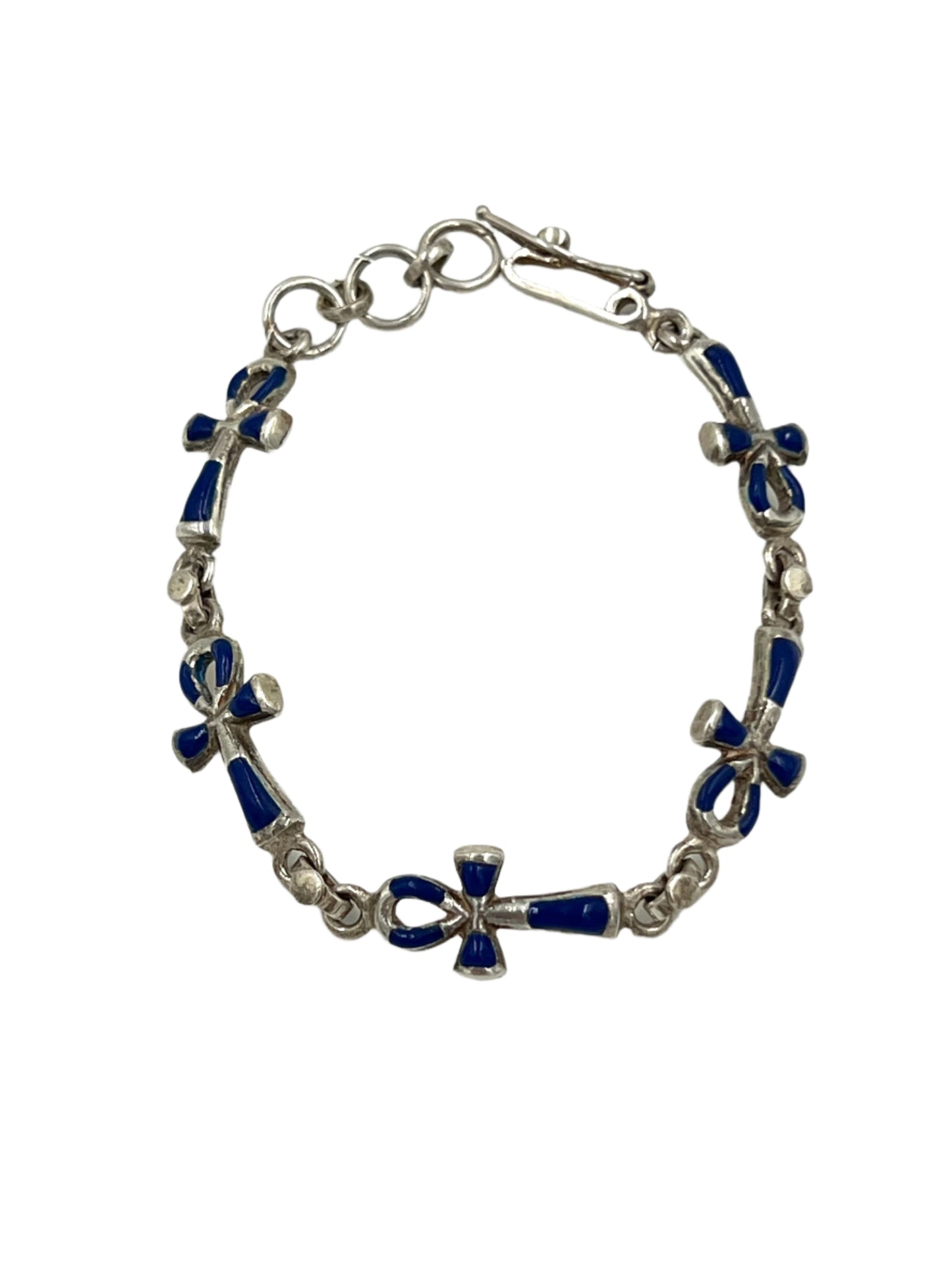 Silver Ankh Bracelets