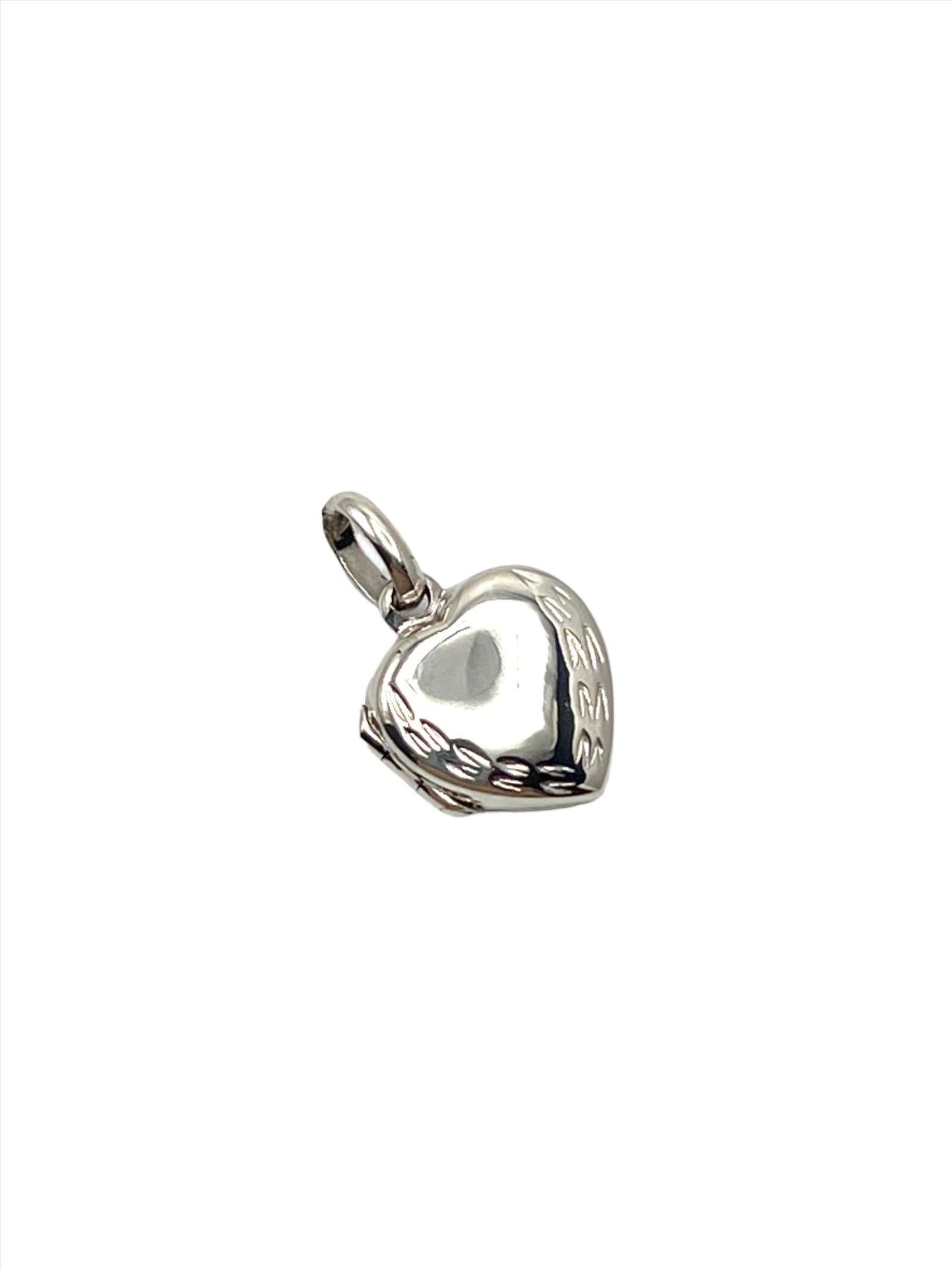 Sterling Silver Heart Locket Pendants