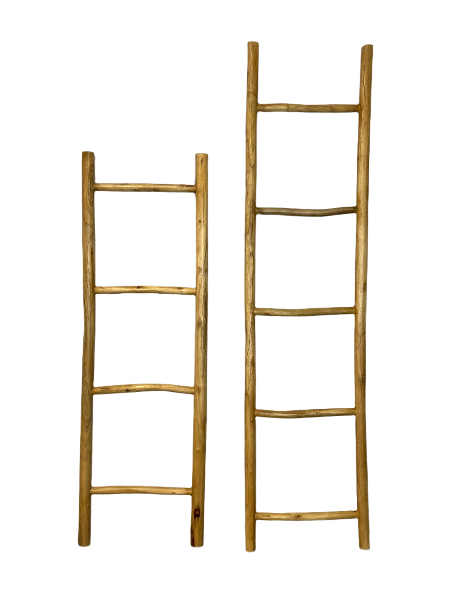 Teak Wood Accent Ladders