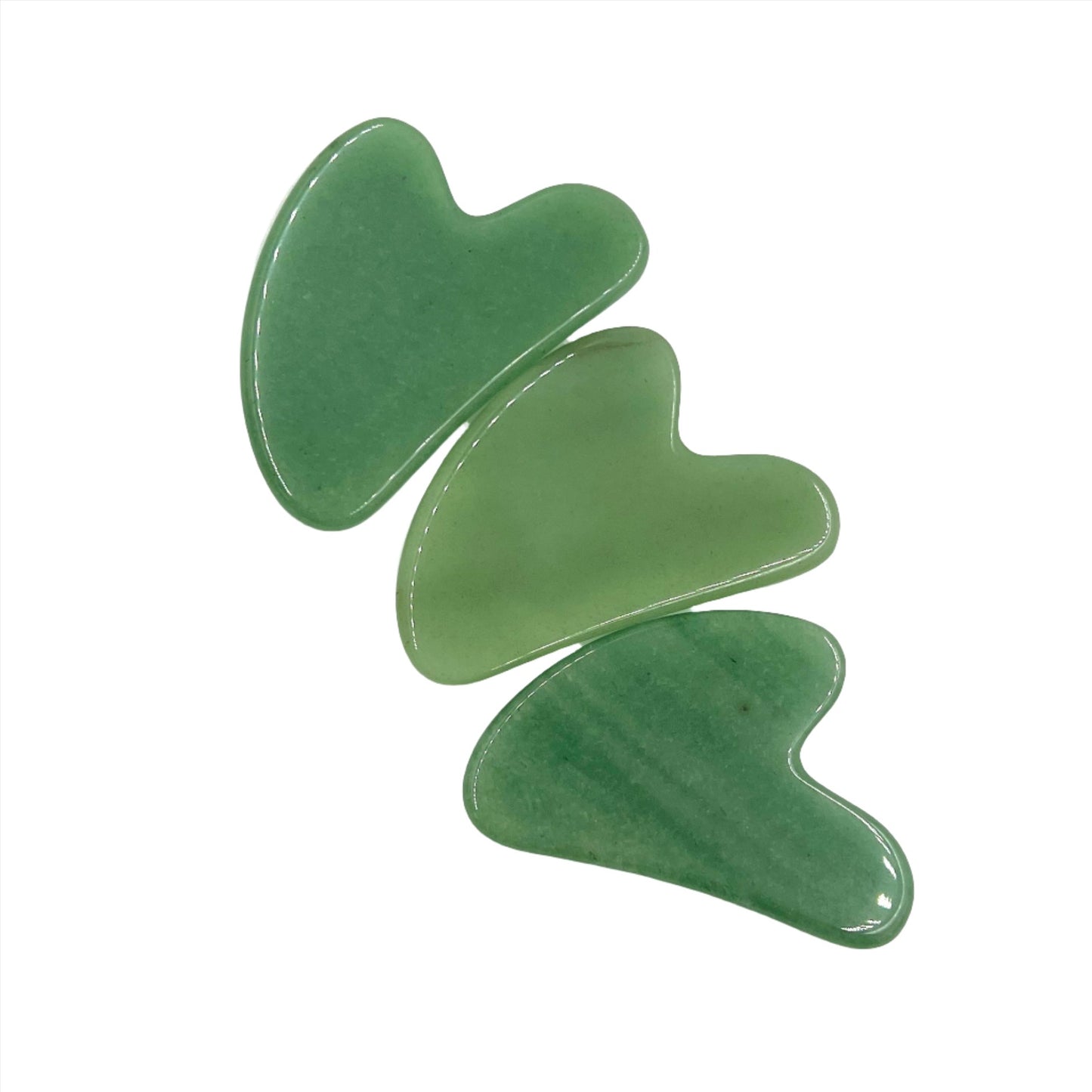 Green Aventurine Guasha Massage Stones