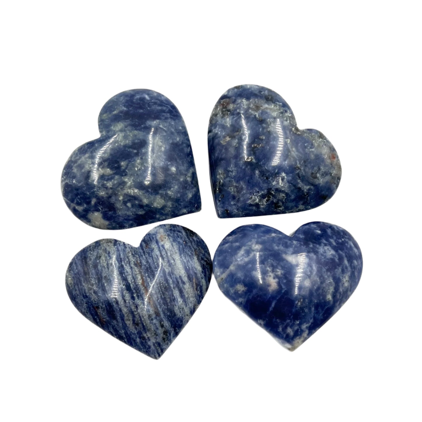 Sodalite Hearts