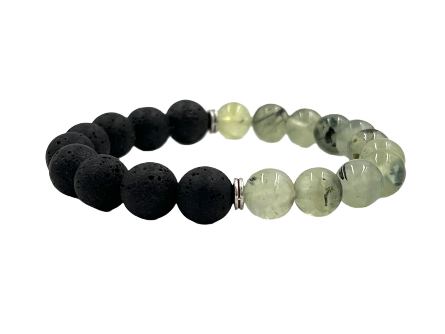 Prehnite & Epidote Stretchy Bracelets