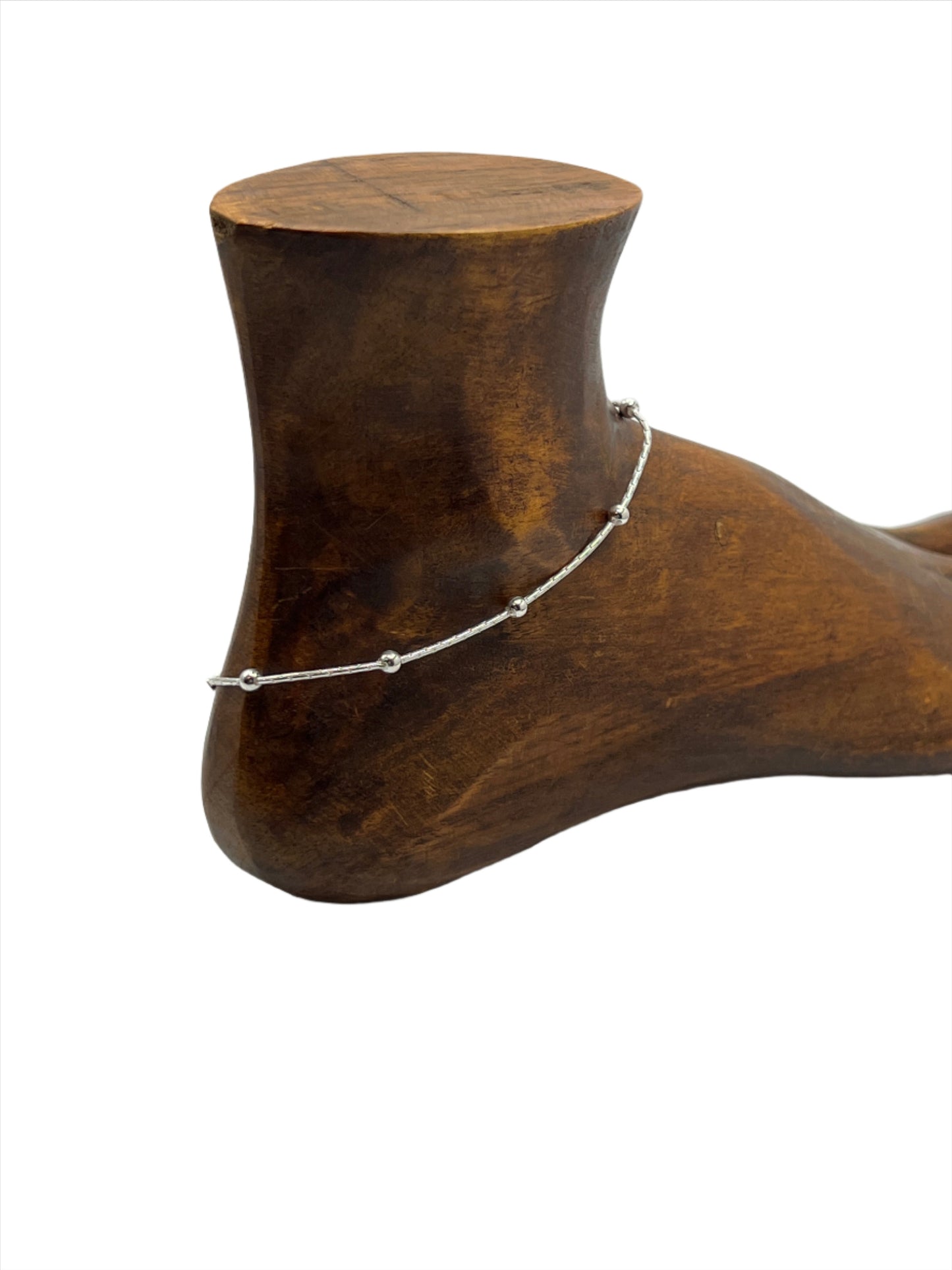 Sterling Silver Thai Ball Chain Anklets