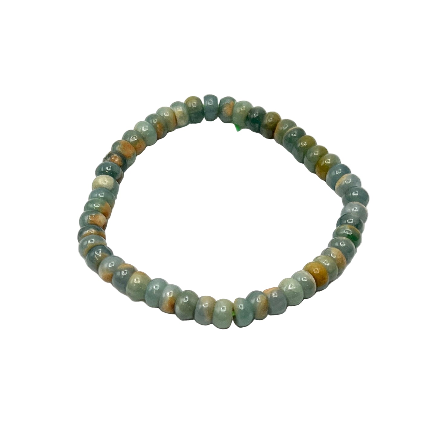 Jade Tube Stretchy Bracelet