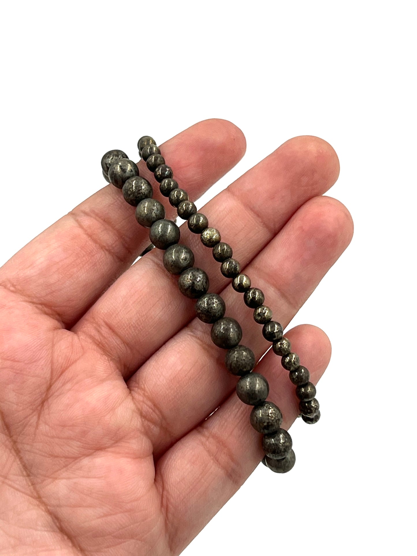 Pyrite Beaded Bracelets