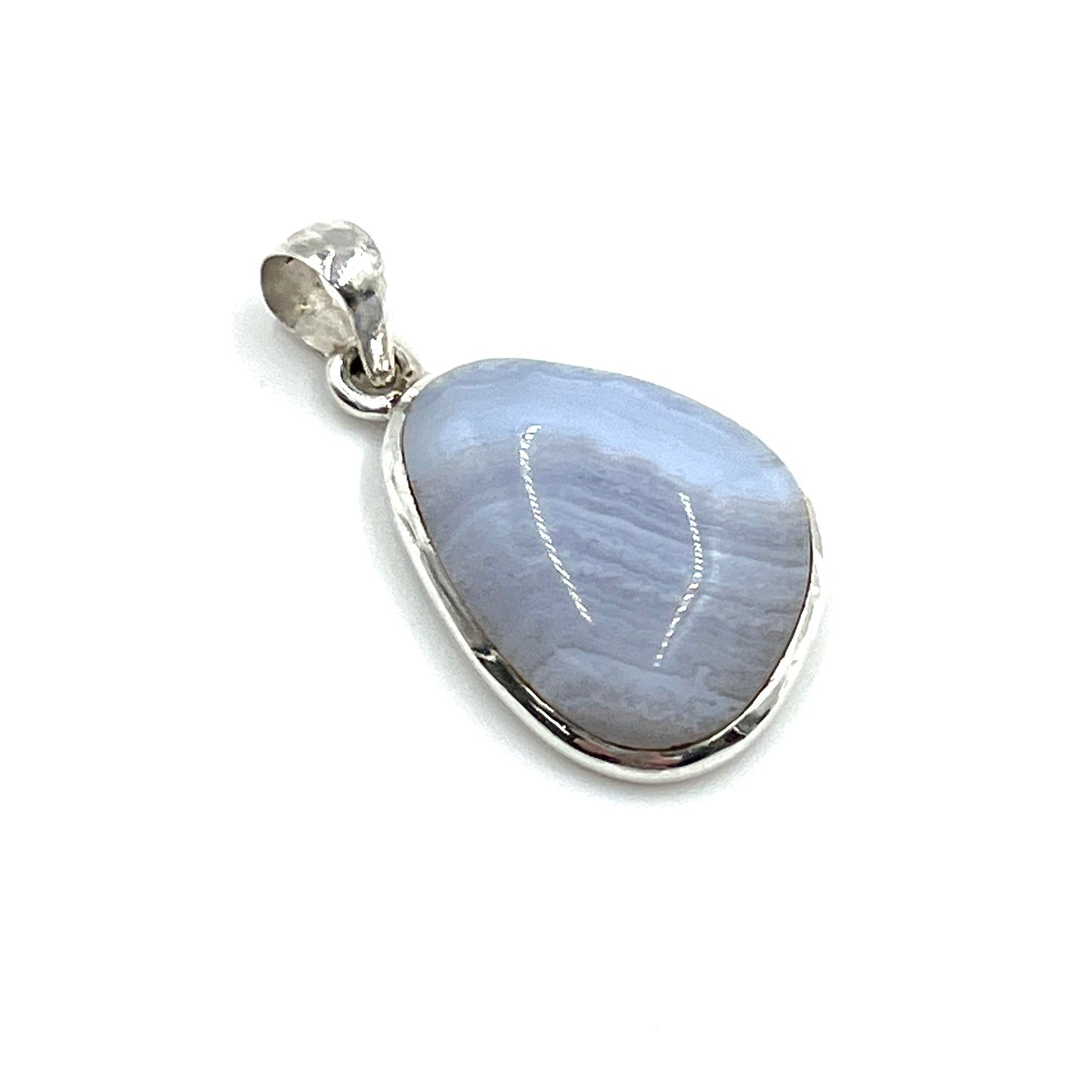 Blue Lace Agate Pendants