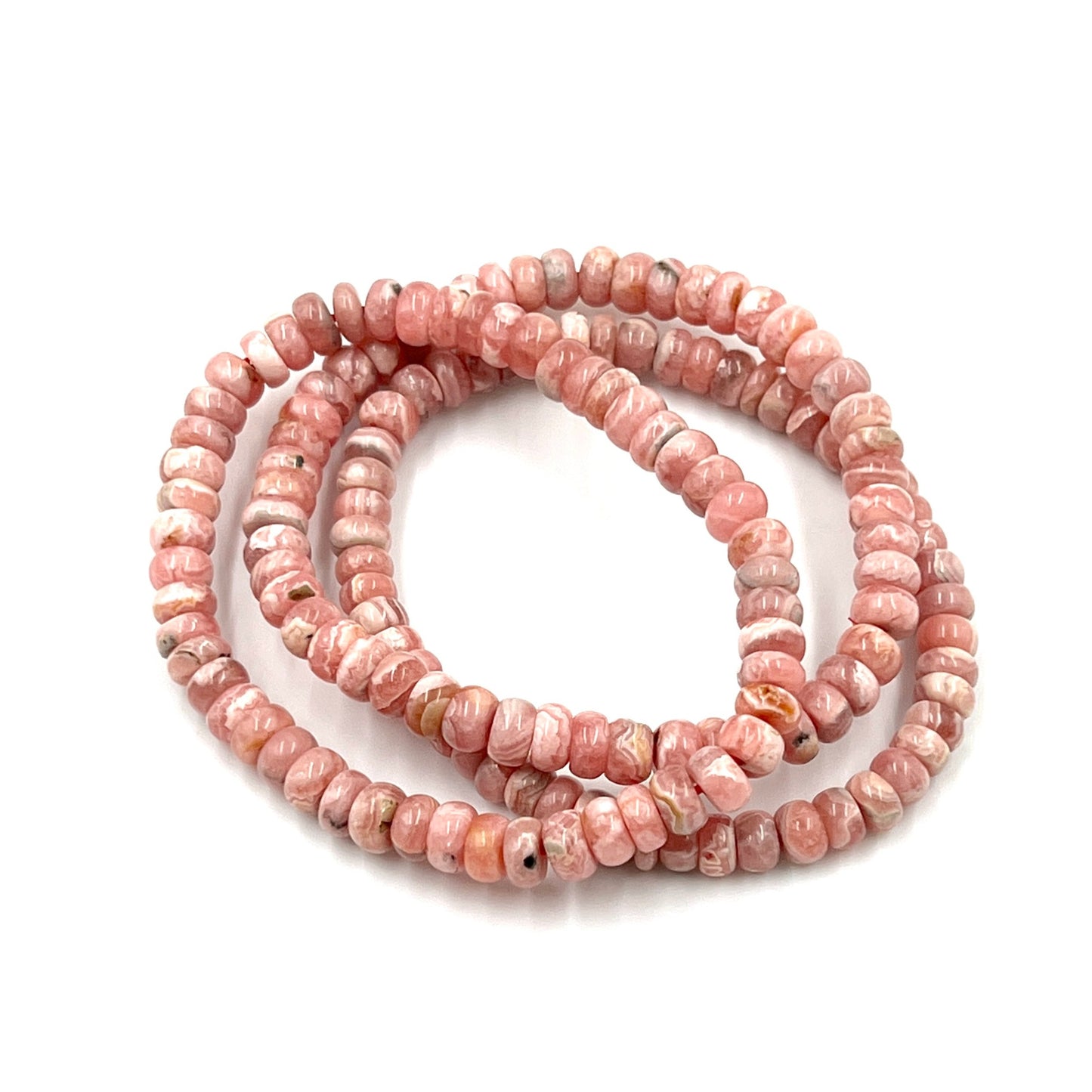 Rhodochrosite Stretchy Bracelets