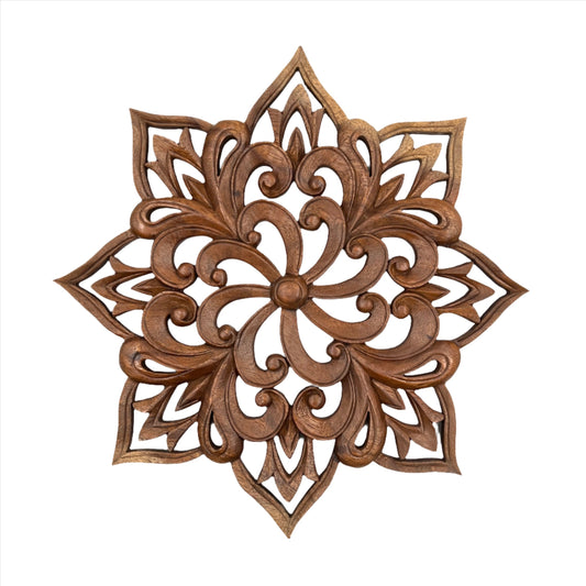Star Flower Panel Carving