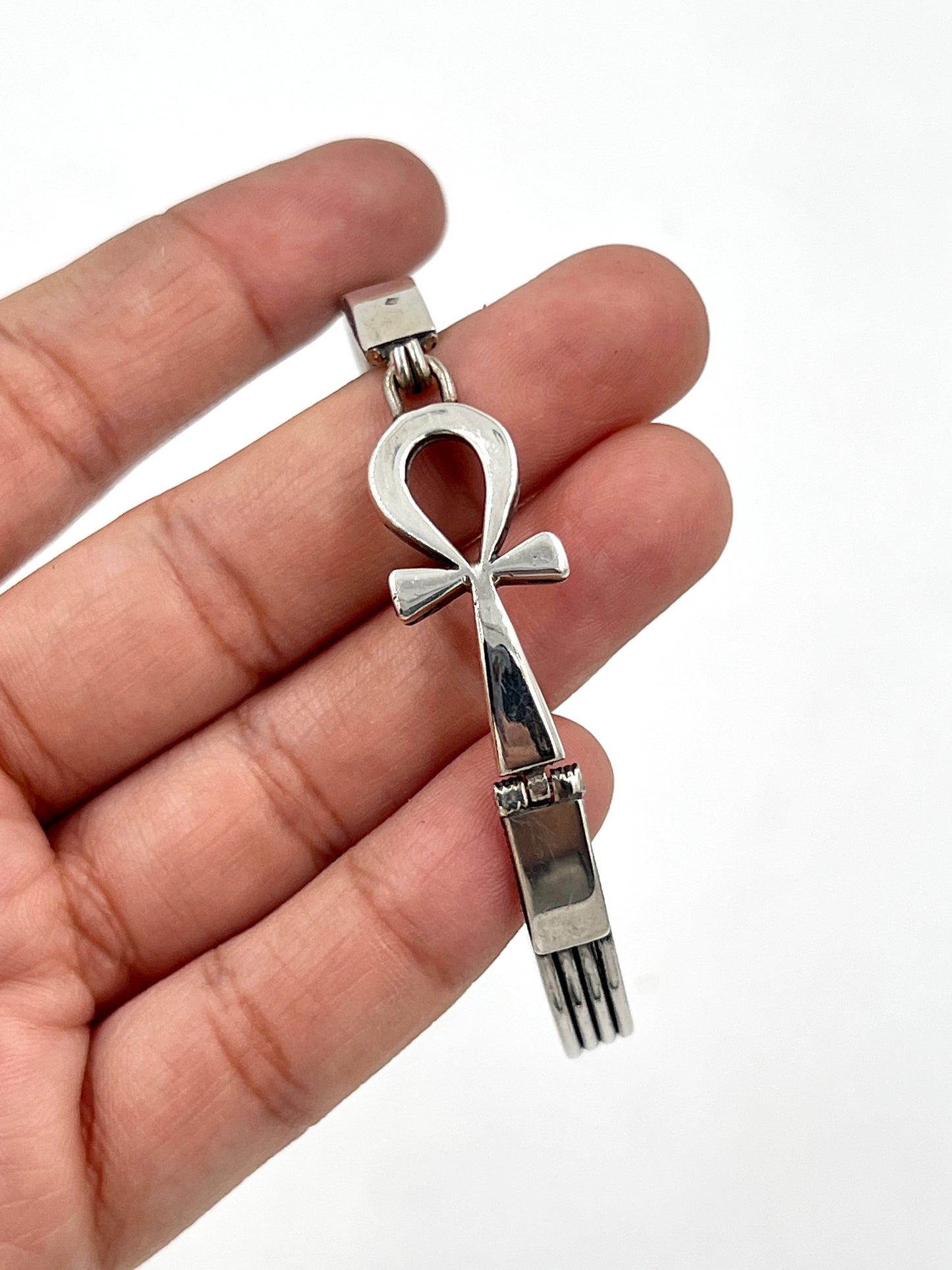 Silver Ankh Bracelets