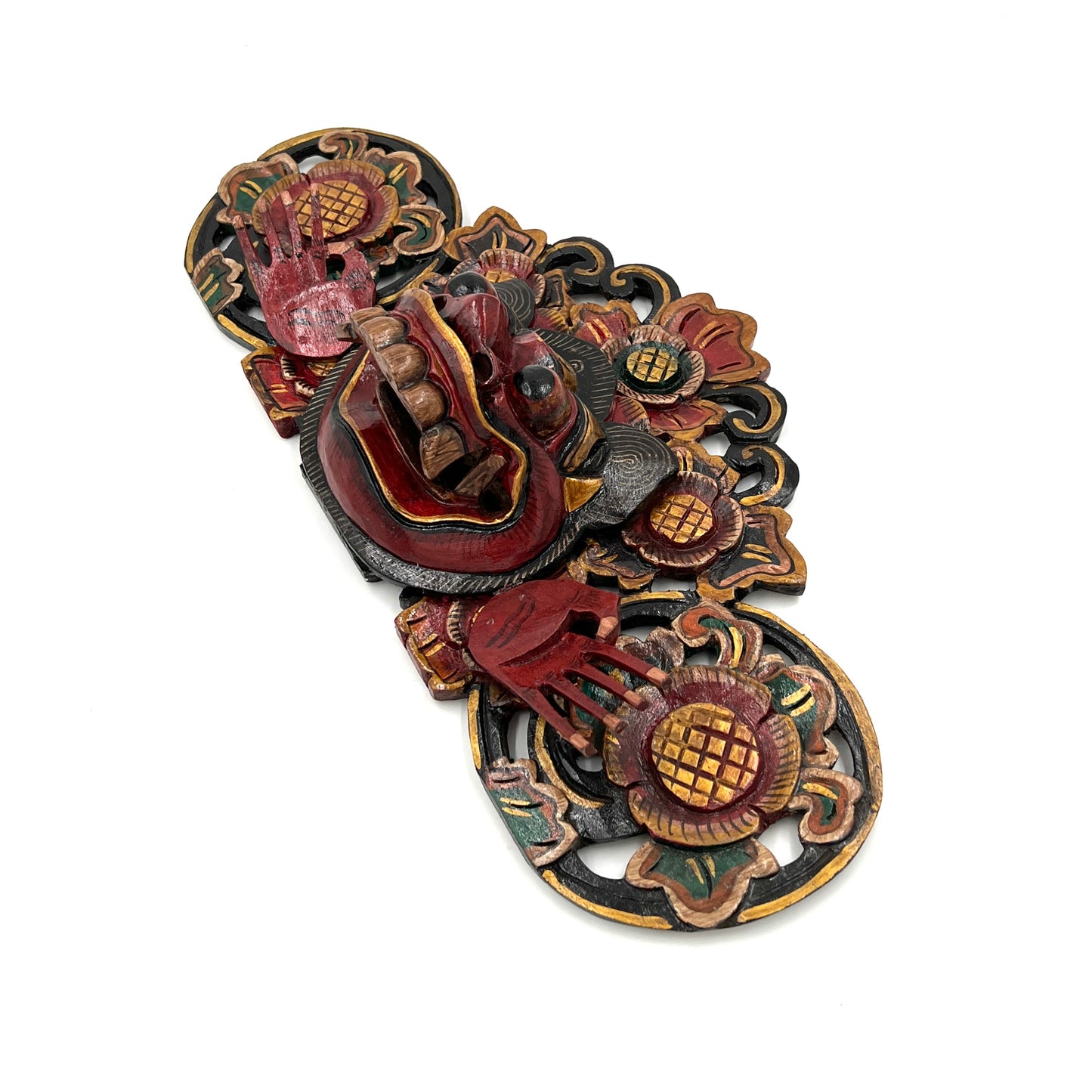 Hand Carved & Painted Boma Masks
