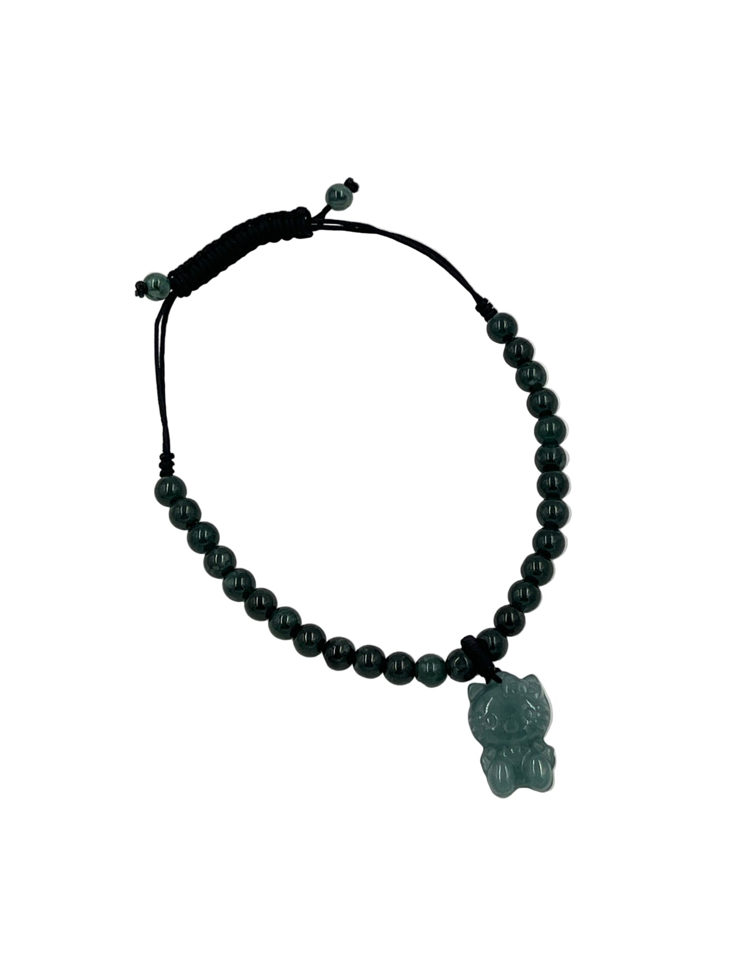 Hello Kitty Jade Beaded Bracelets