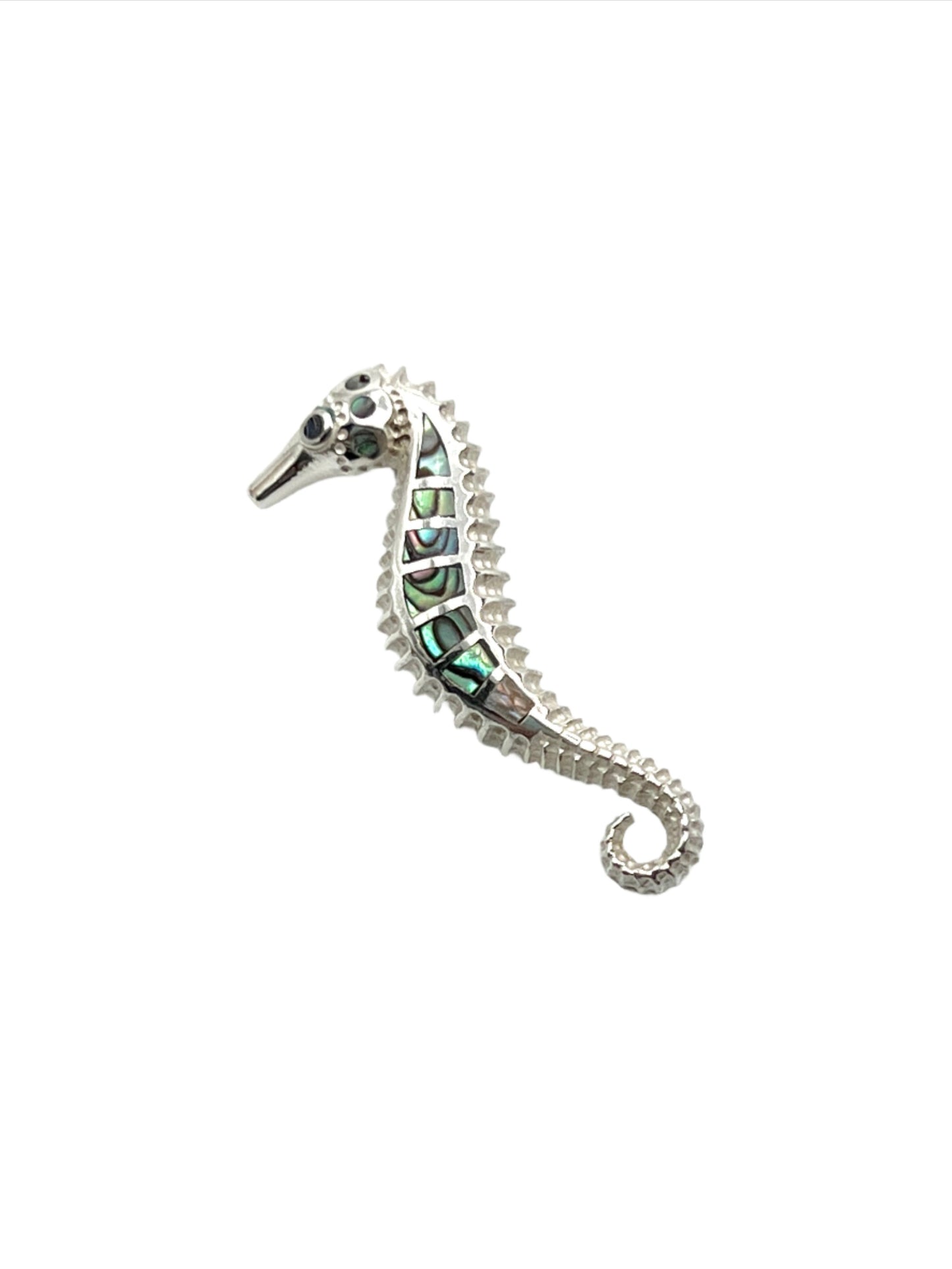 Shell Seahorse Pendants