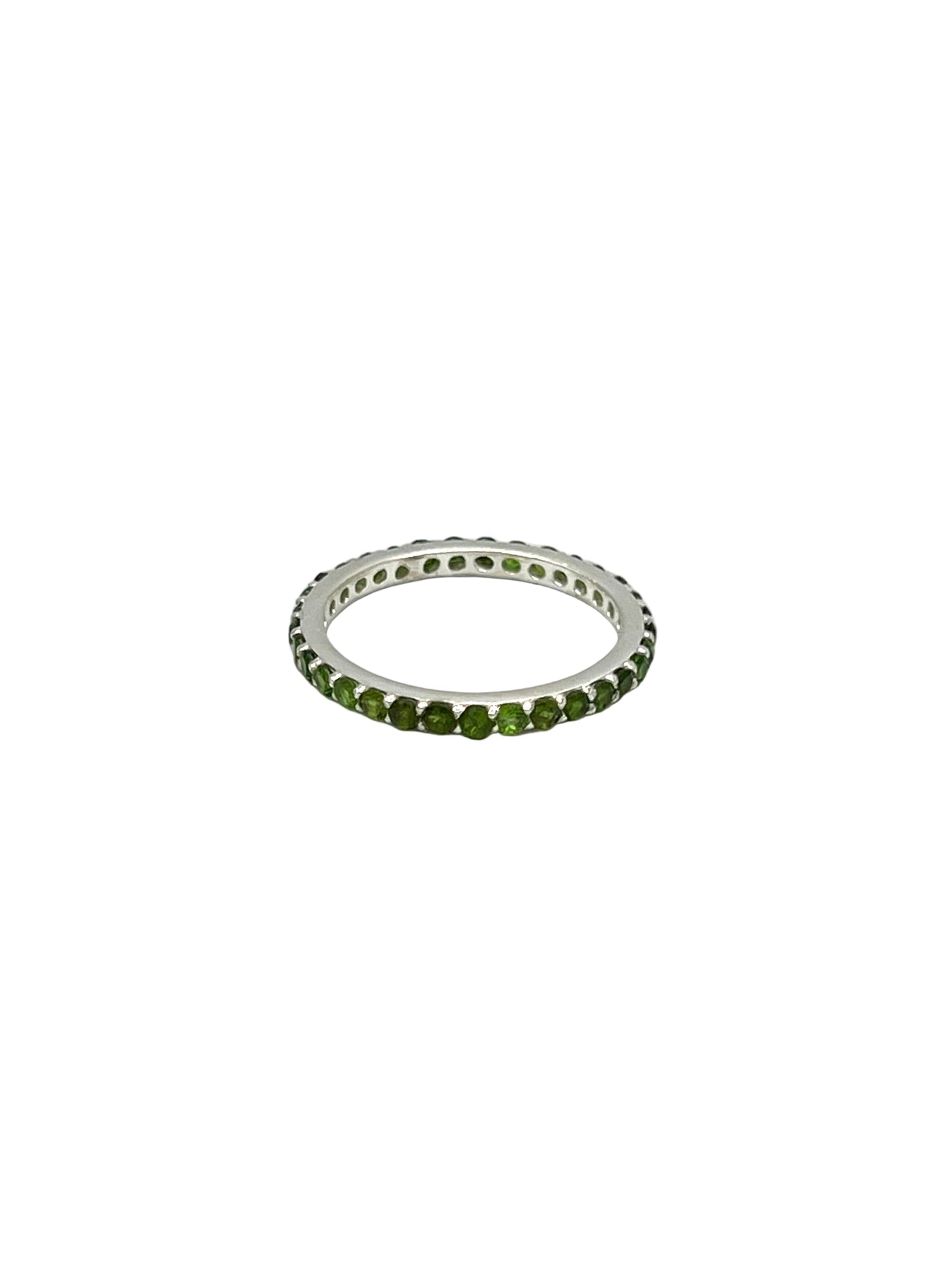 Infinity Gemstone Band Ring
