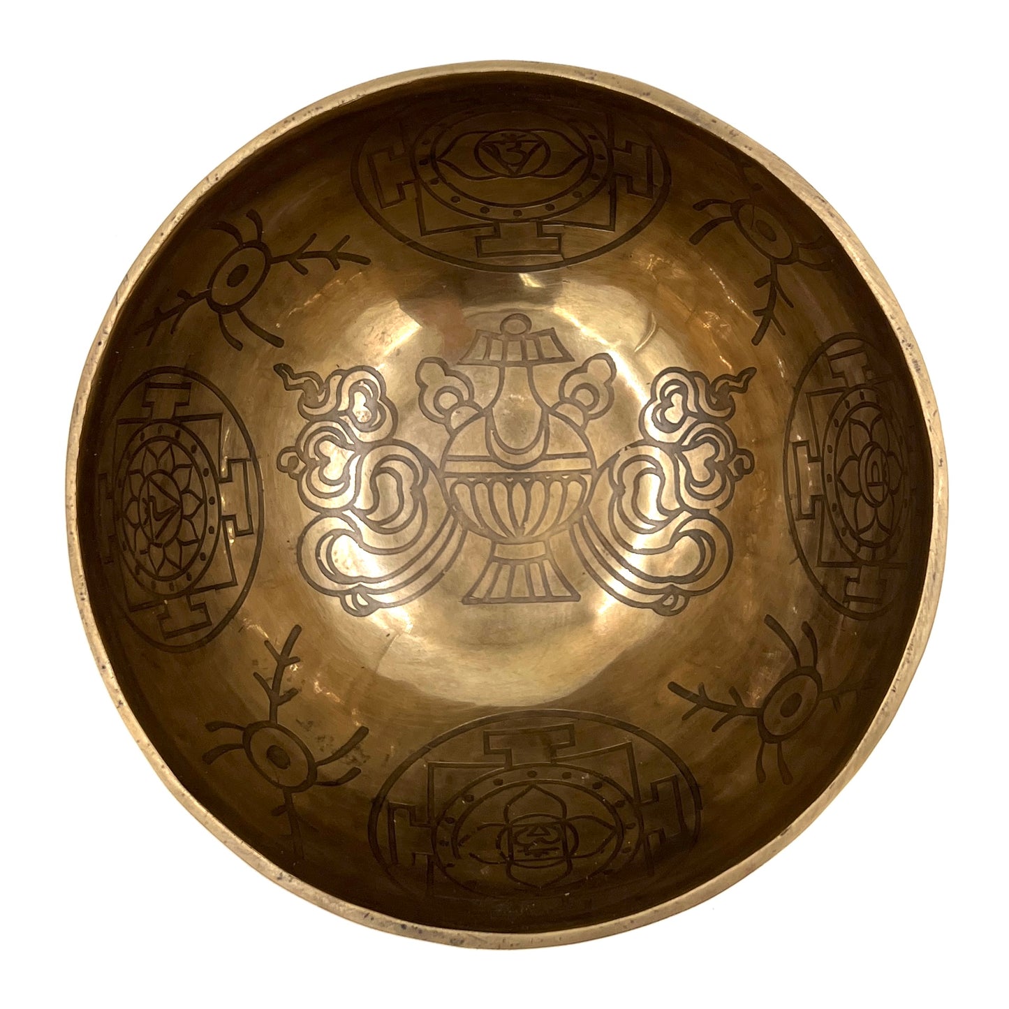 Hand Carved and Tuned Seven Metal Indian Singing Bowls