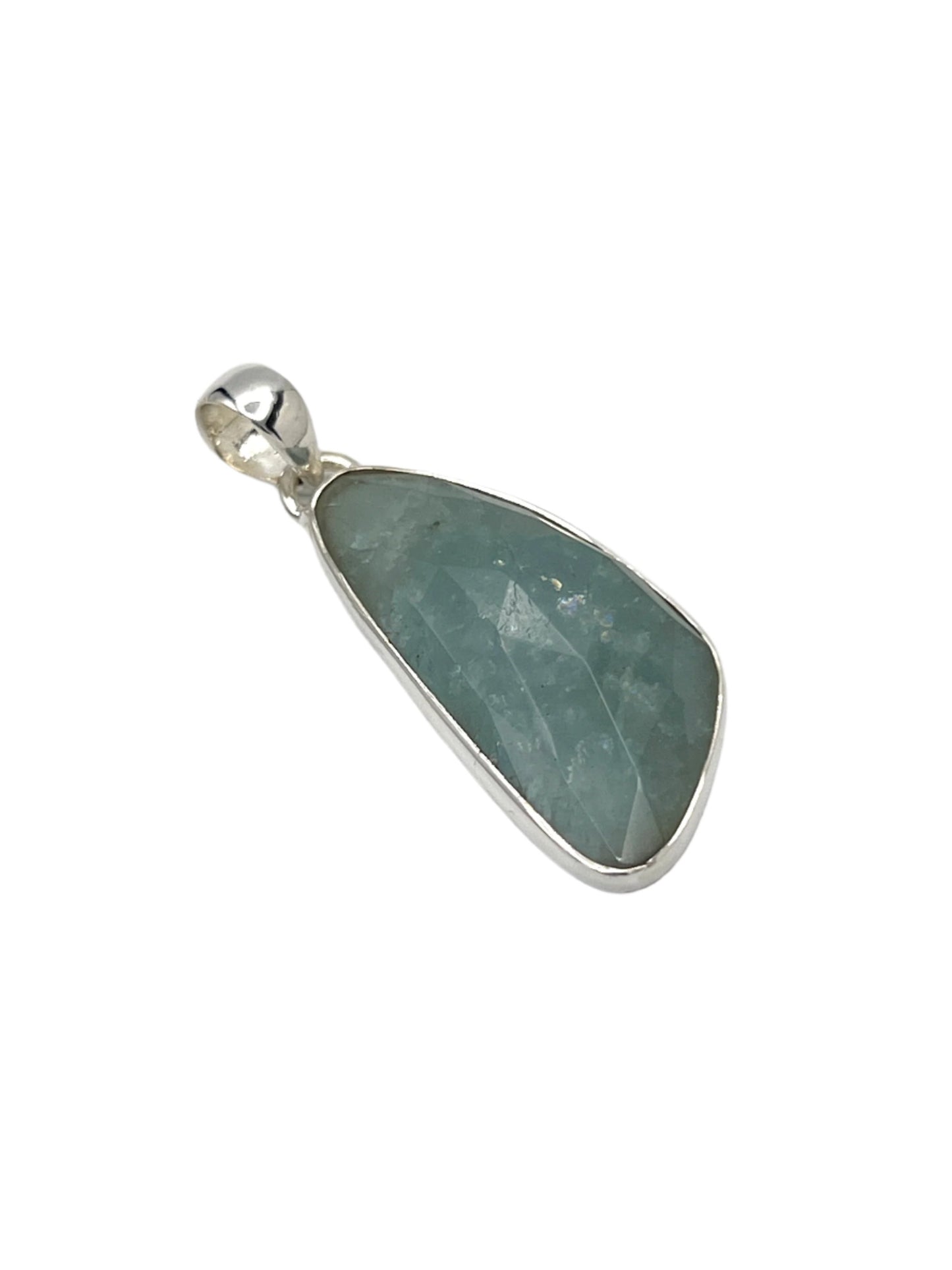 Sterling Silver Aquamarine Pendants