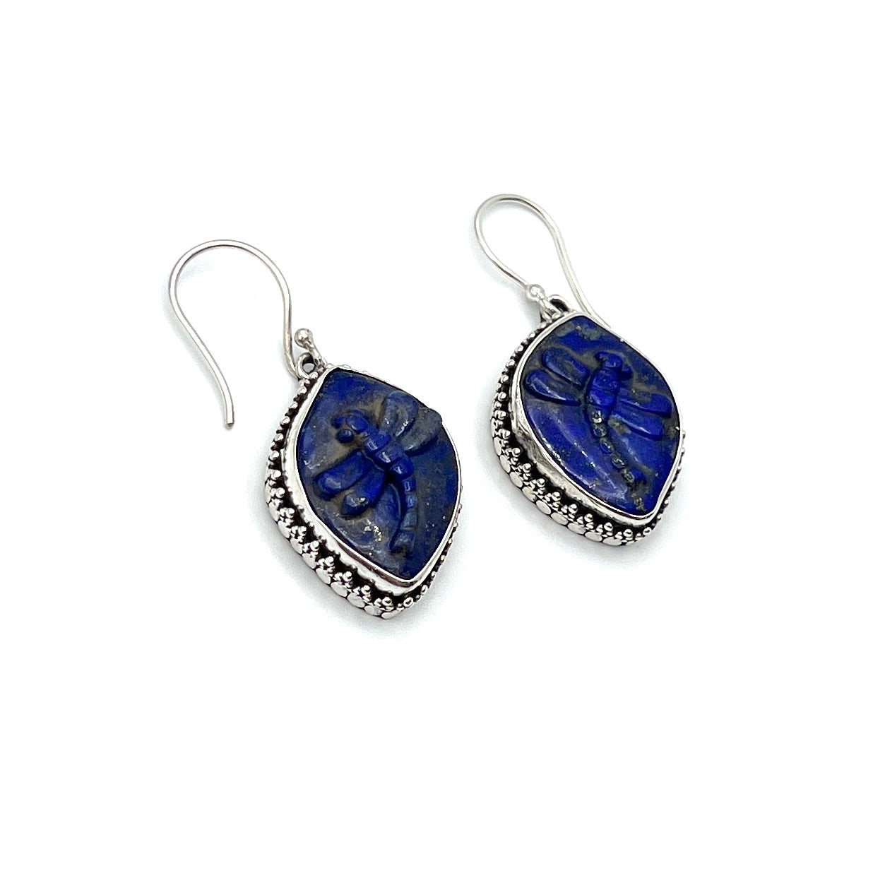 Dragonfly Gemstone Earrings