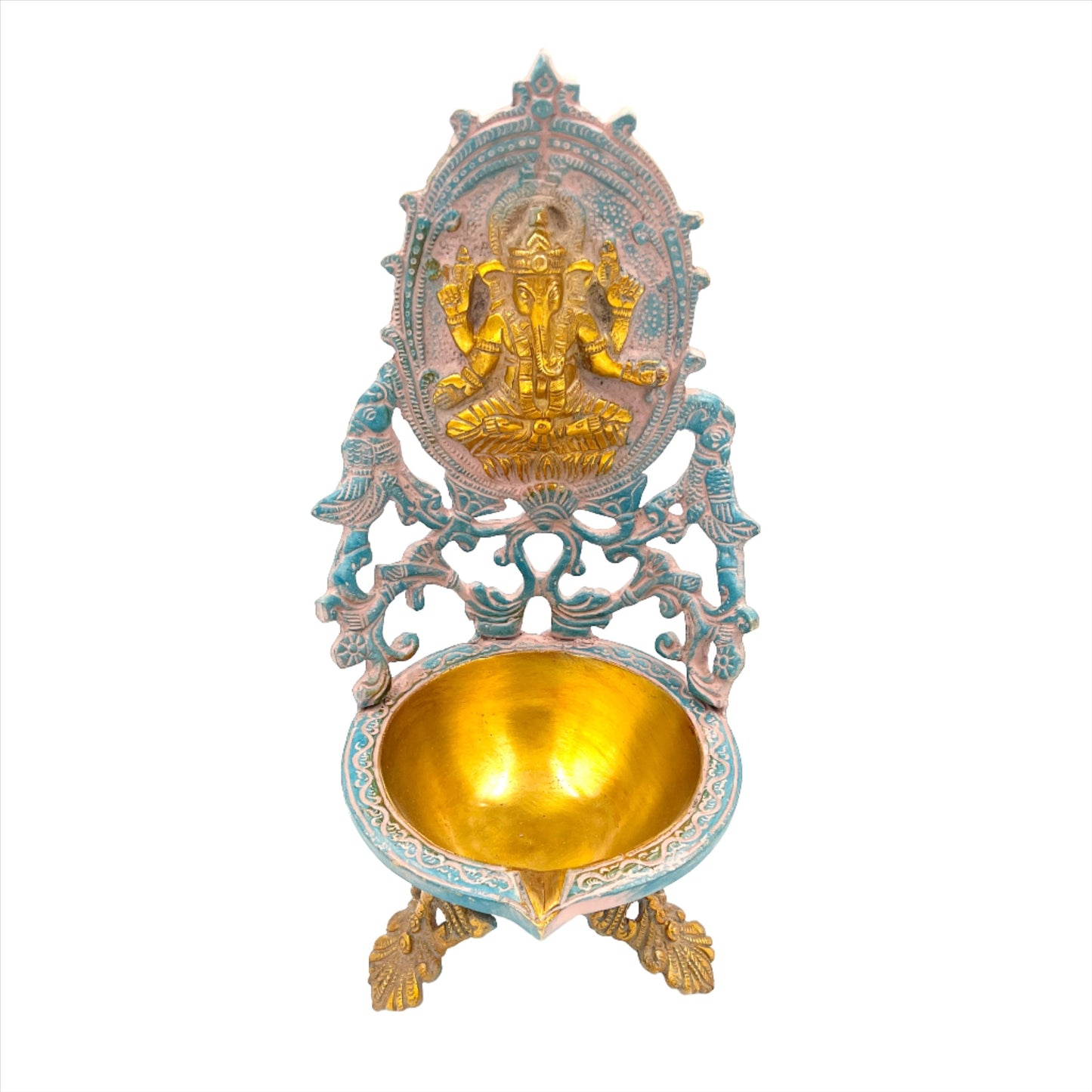 Ganesh Temple Altar Ghee & Smudge Bowl
