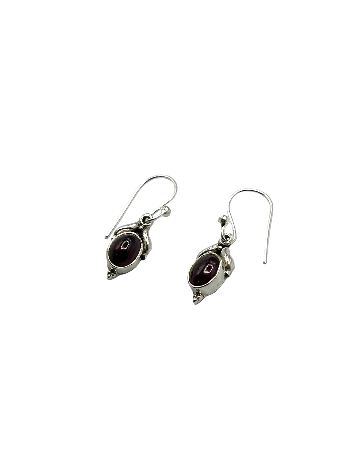 Leaf Gemstone Earrings