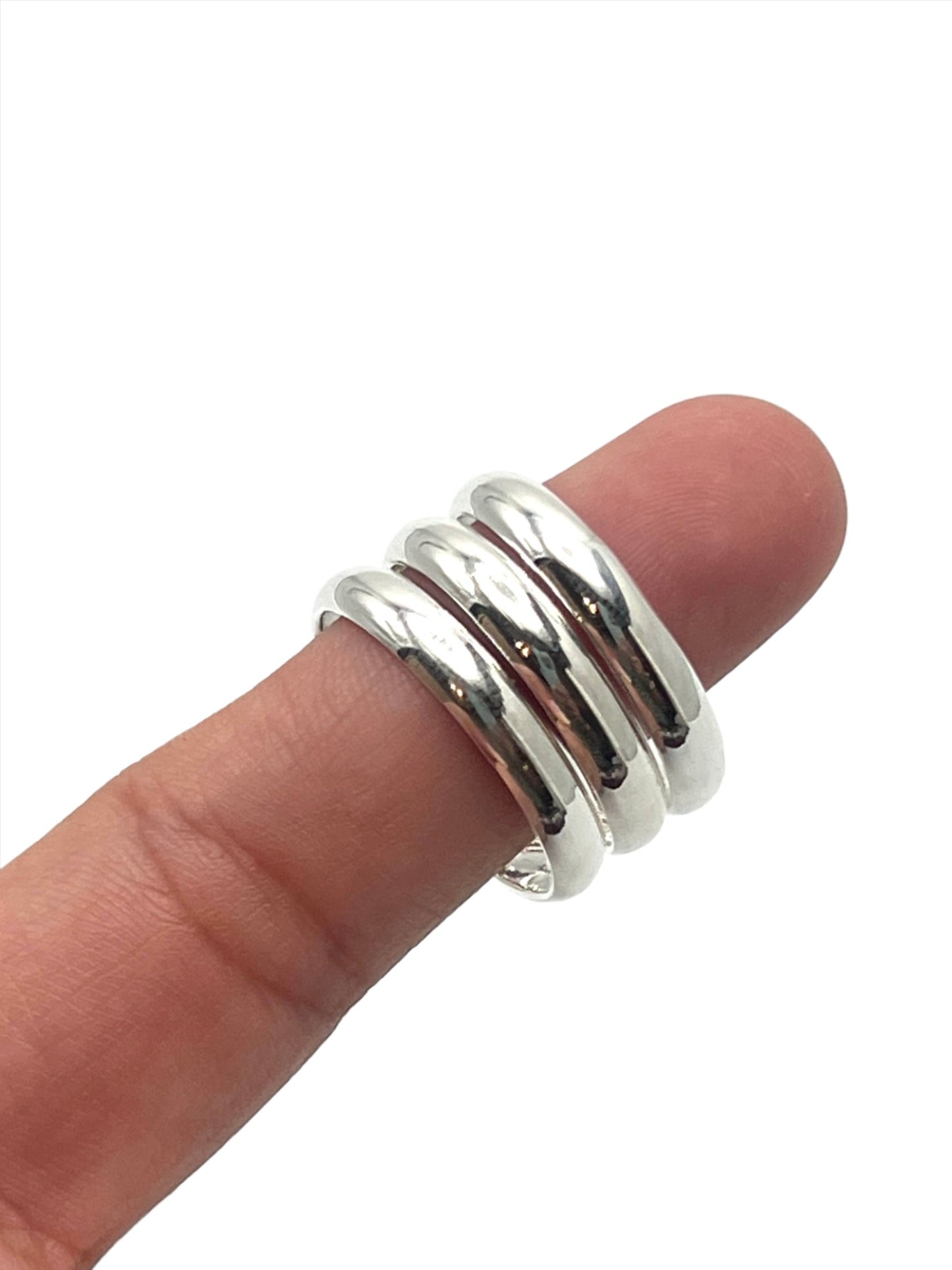 Sterling Silver Plain Band Ring