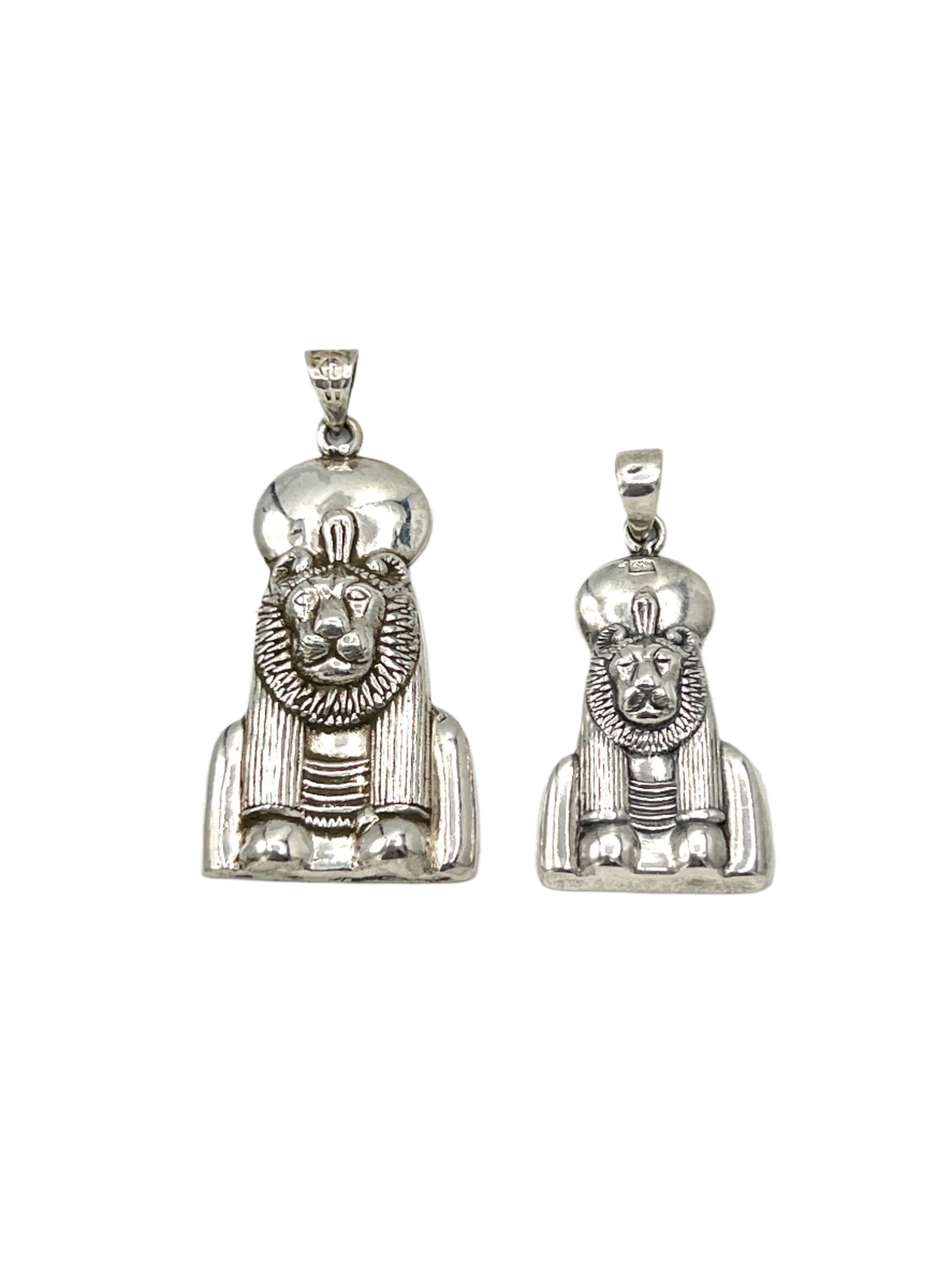Silver Sekhmet Pendants