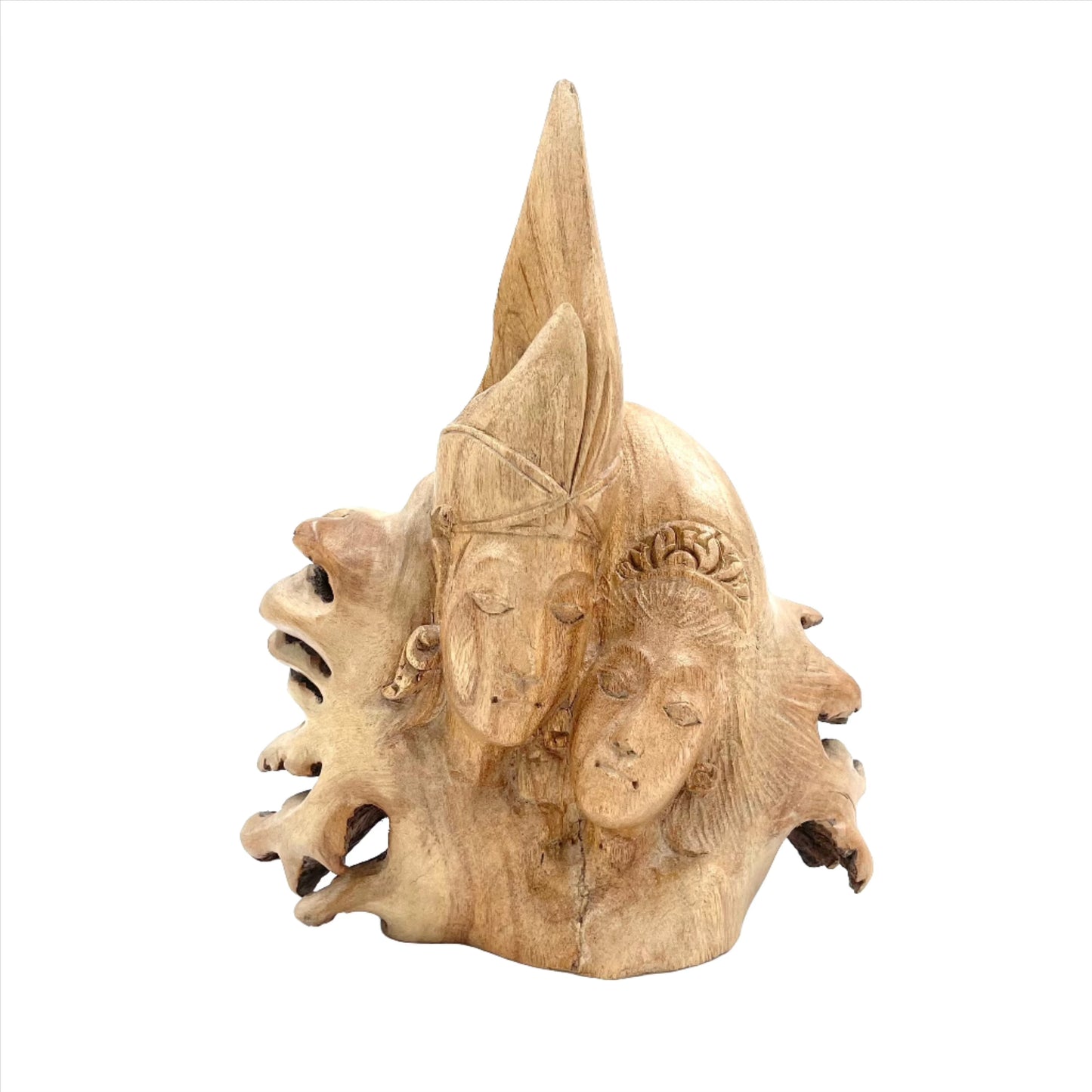 Parasite Wood Ram & Sita Carvings