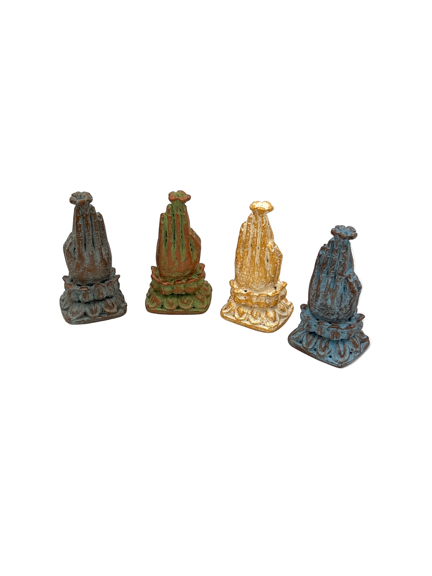 Resin Praying Hands Incense Burner