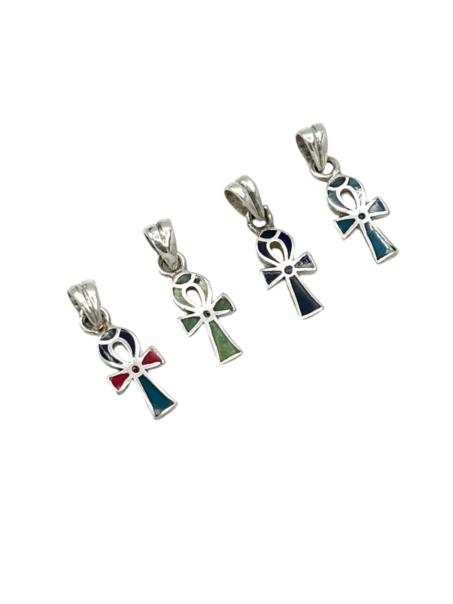 Silver Small Ankh Pendants