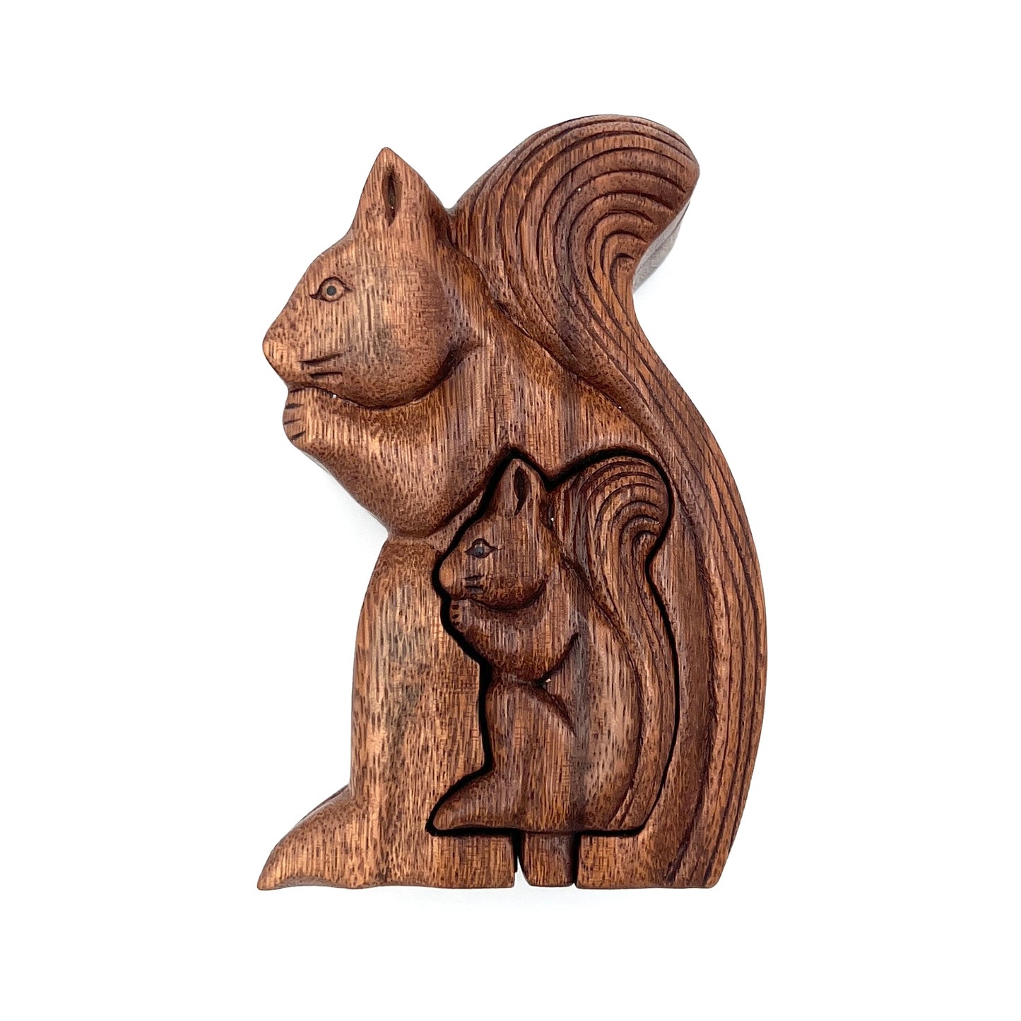 Squirrel & Baby Puzzle Boxes