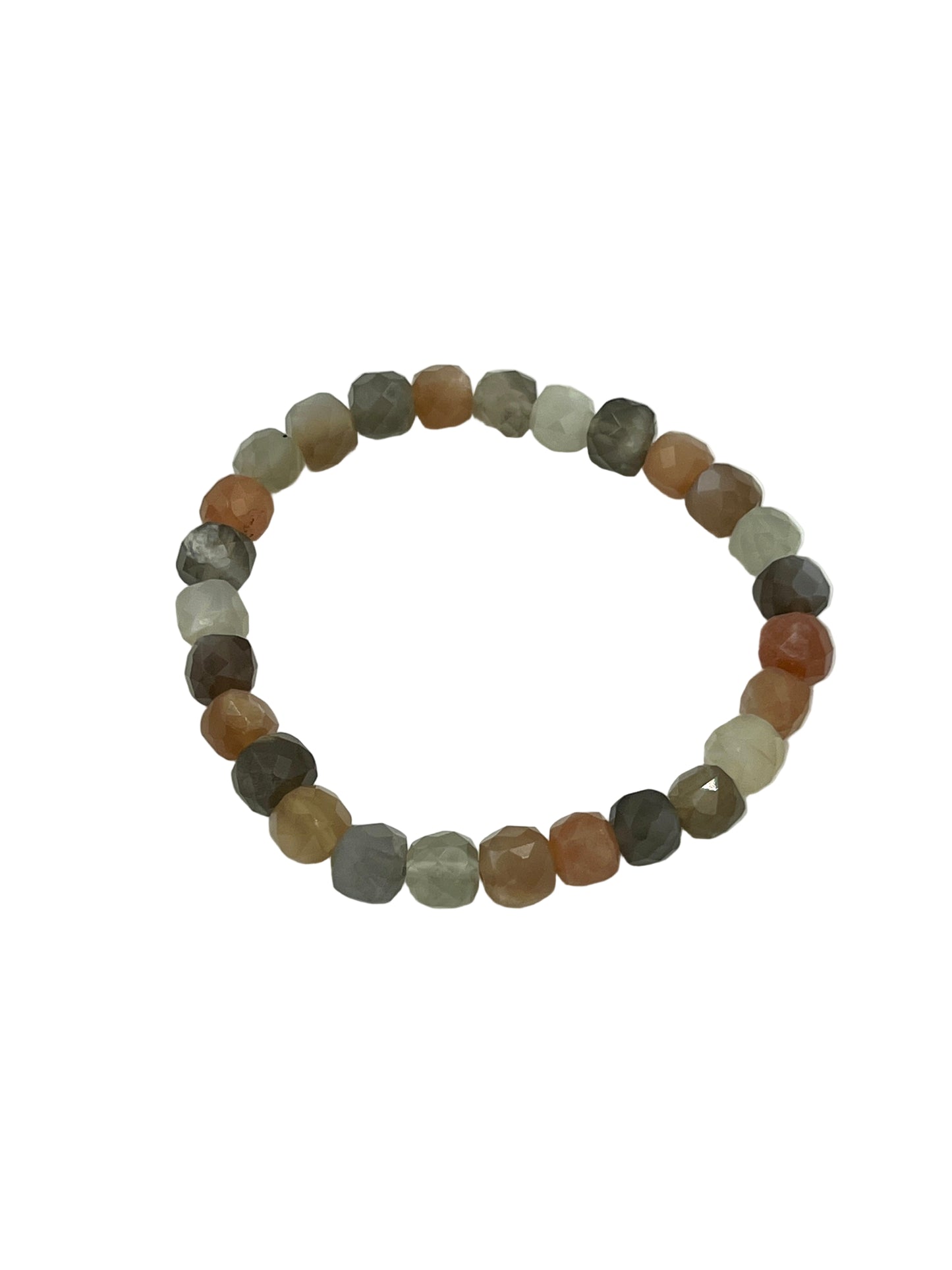 Cats Eye Moonstone Beaded Bracelet