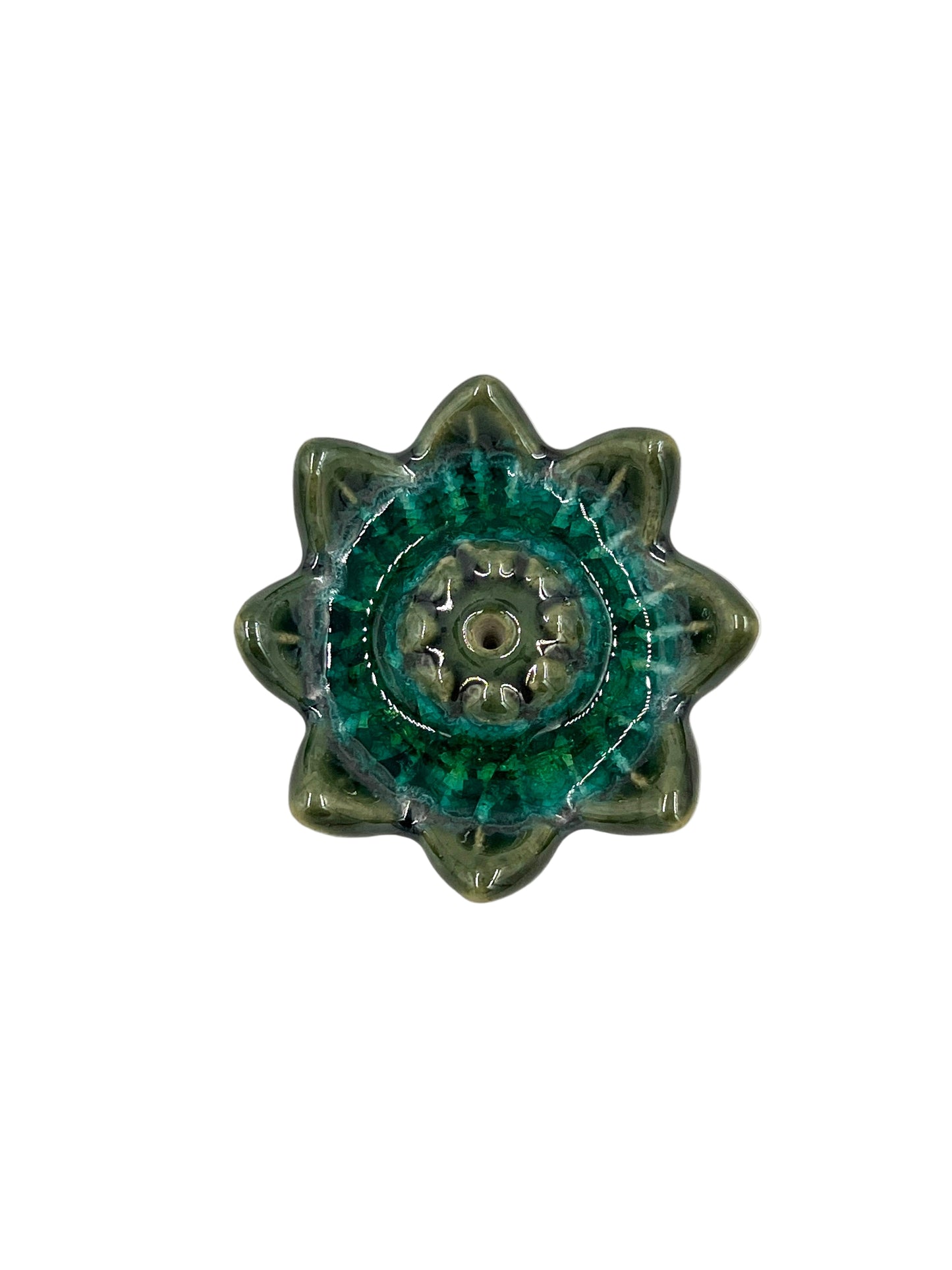 Ceramic Lotus Incense Burner