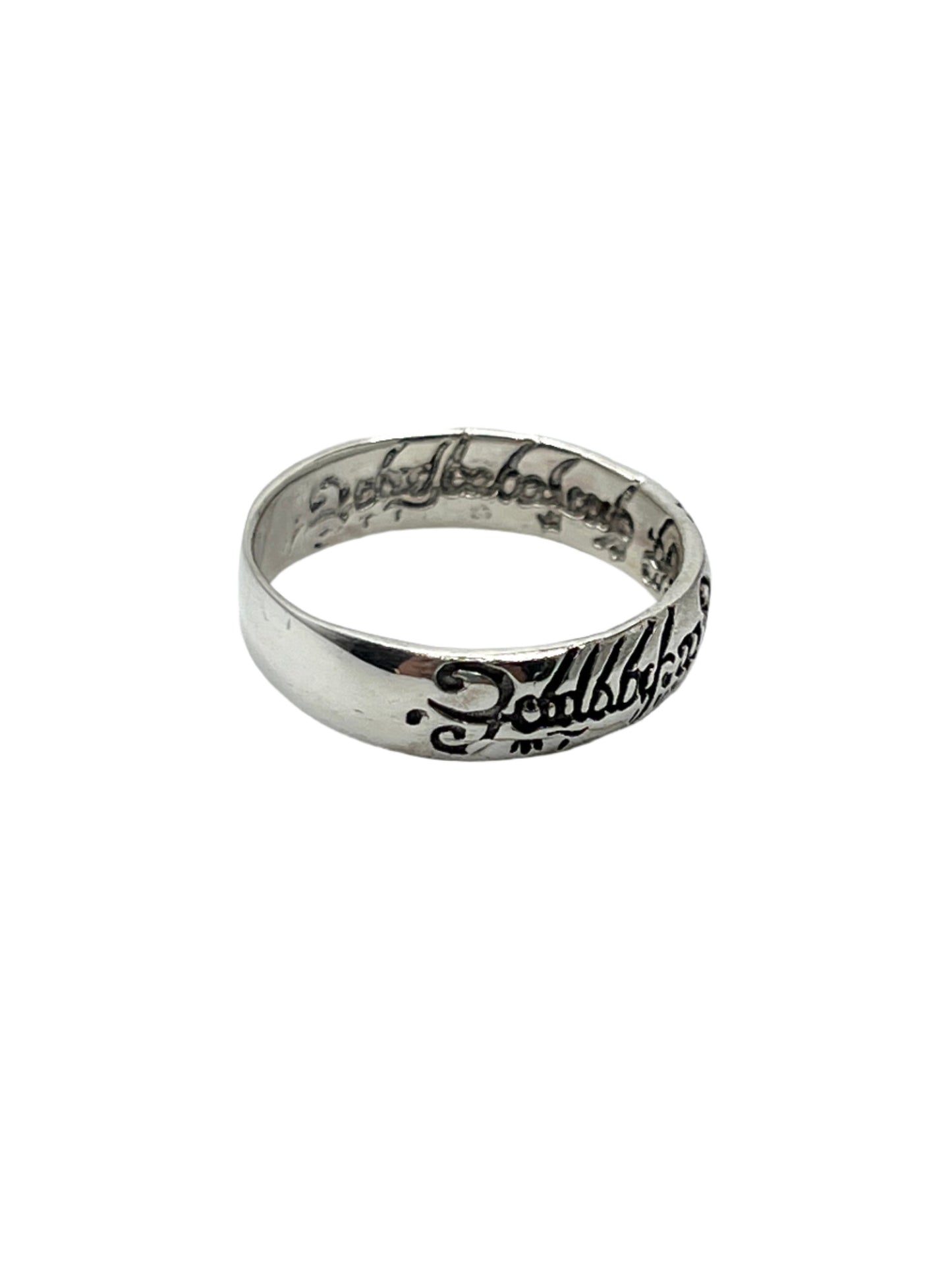 Sterling Silver Lord of the Rings Ring